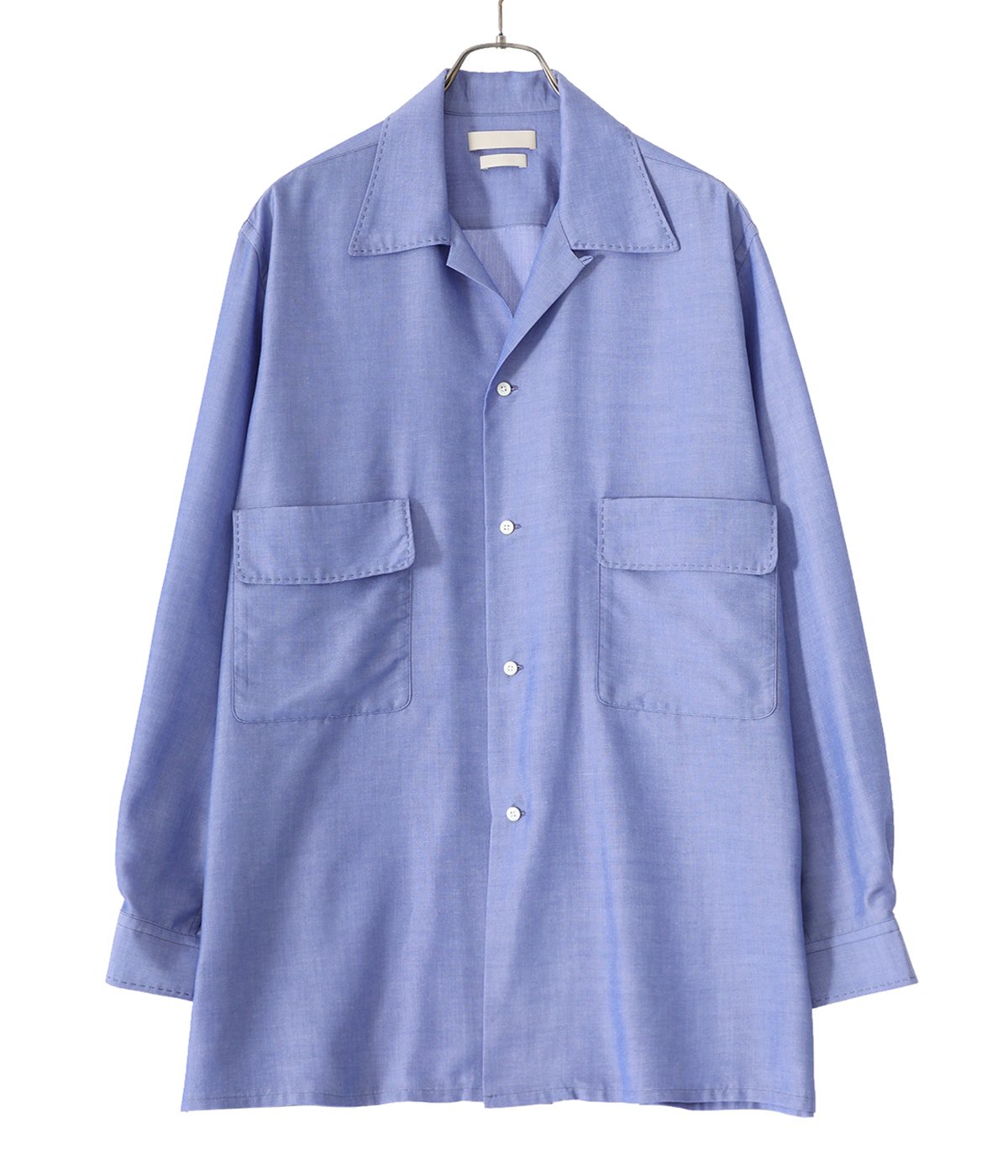 YOKE / OVERSIZED OPEN COLLAR SHIRT 3