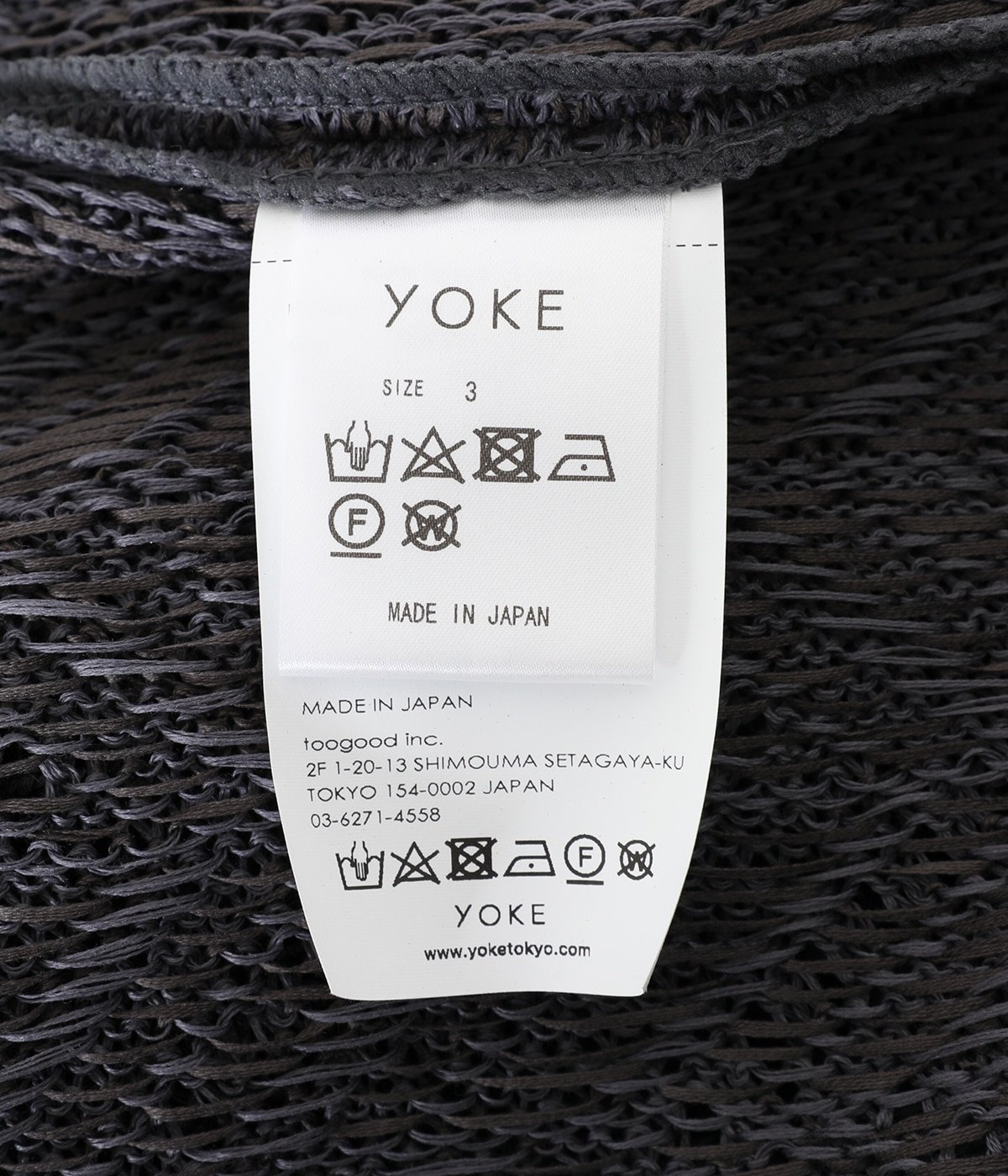 HERRINGBONE MESH SHIRT S/S | YOKE(ヨーク) / トップス 半袖シャツ