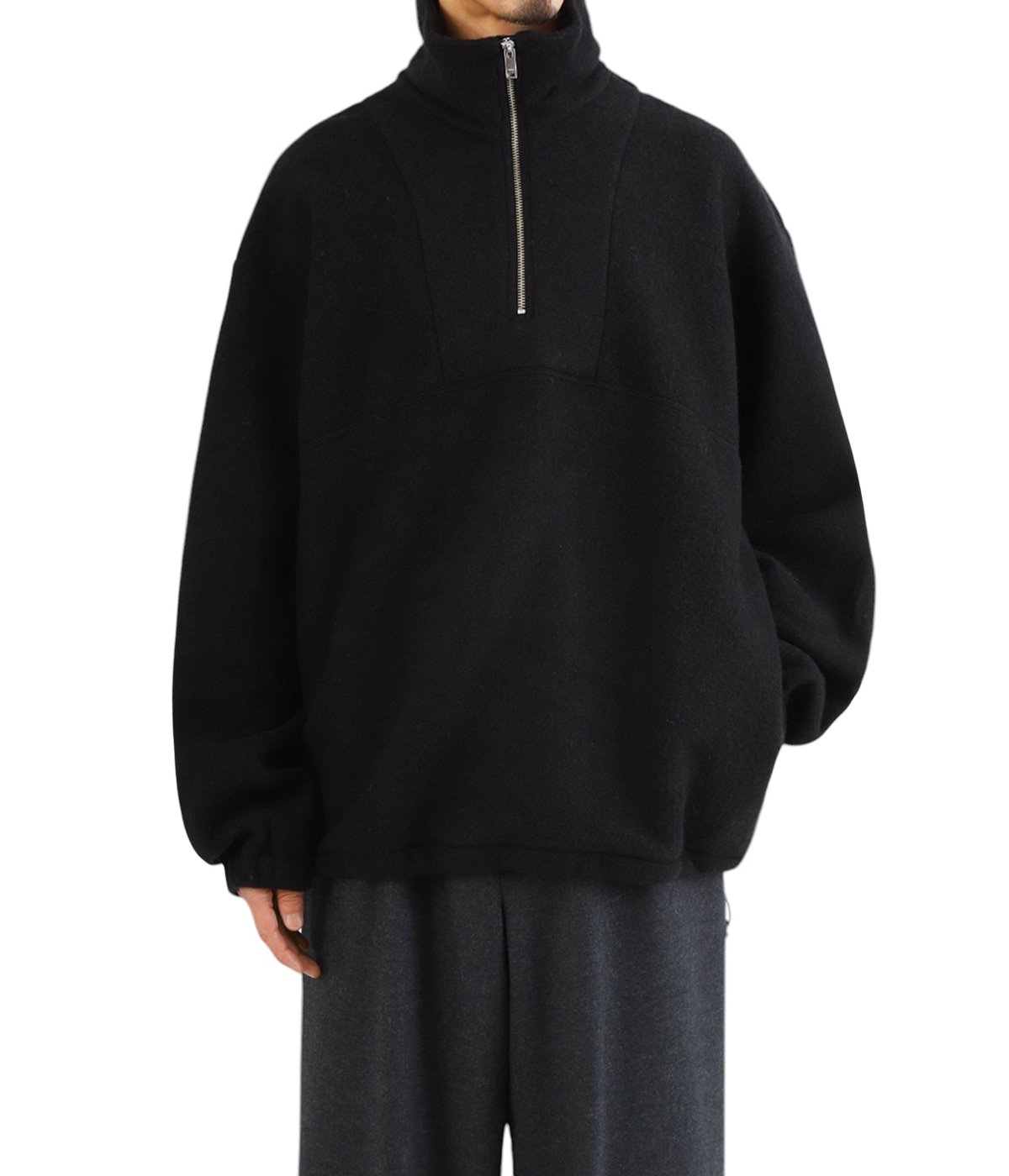 WOOL FREECE HALF ZIP PULLOVER YOKE ARKnets