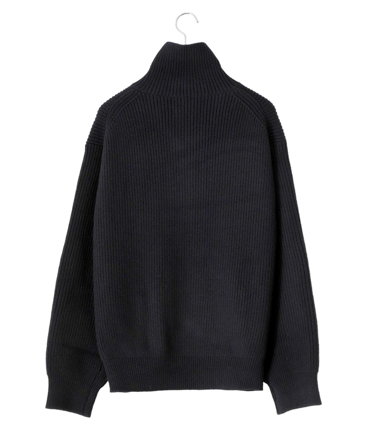 3/4 FRONT ZIP HIGHNECK RIB SWEATER | YOKE(ヨーク) / トップス ニット・セーター (メンズ)の通販 -  ARKnets 公式通販