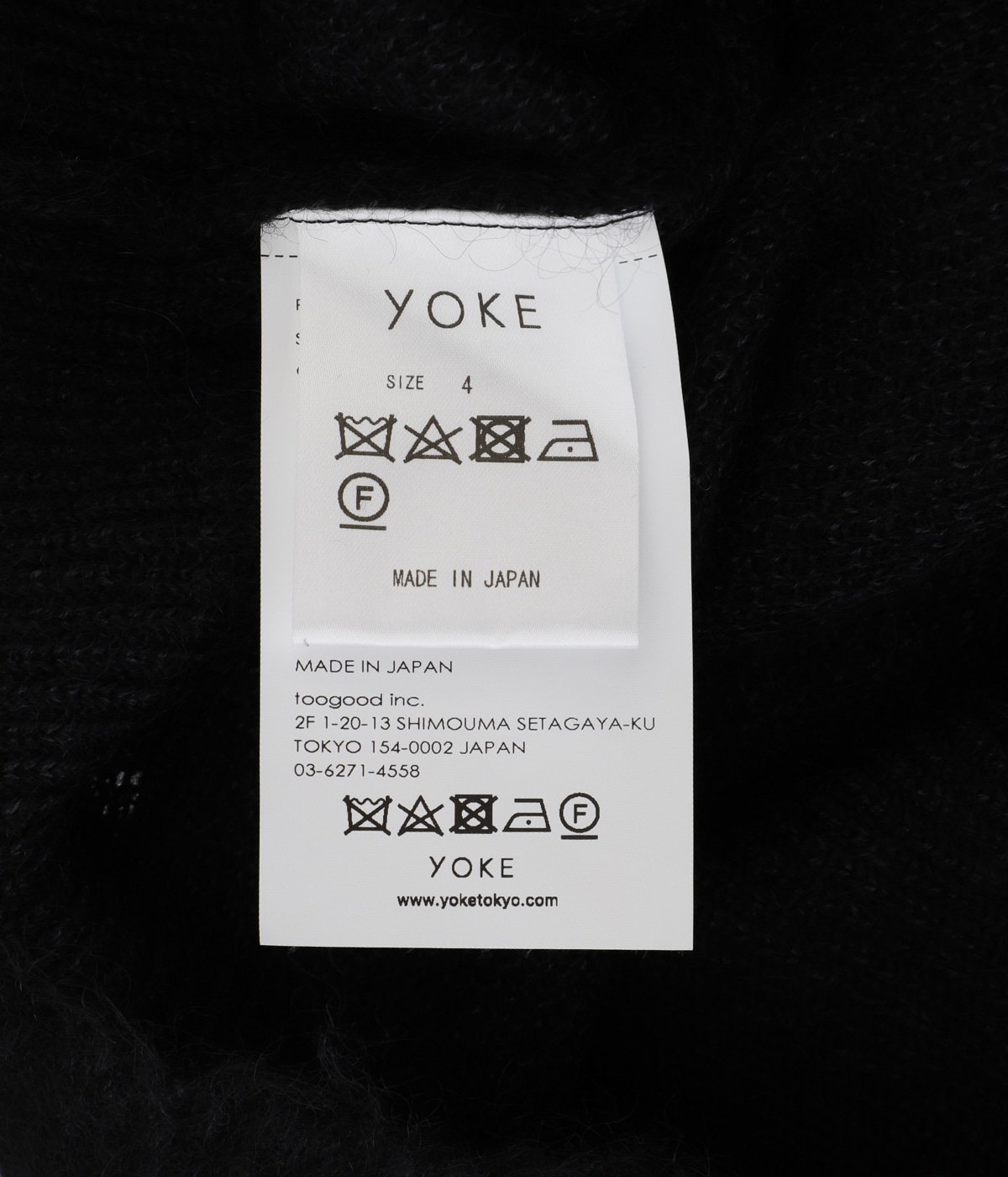 BRUSHED MOHAIR KNIT SHIRT | YOKE(ヨーク) / トップス ニット BRUSHED MOHAIR KNIT SHIRT | YOKE(ヨーク) / トップス ニット