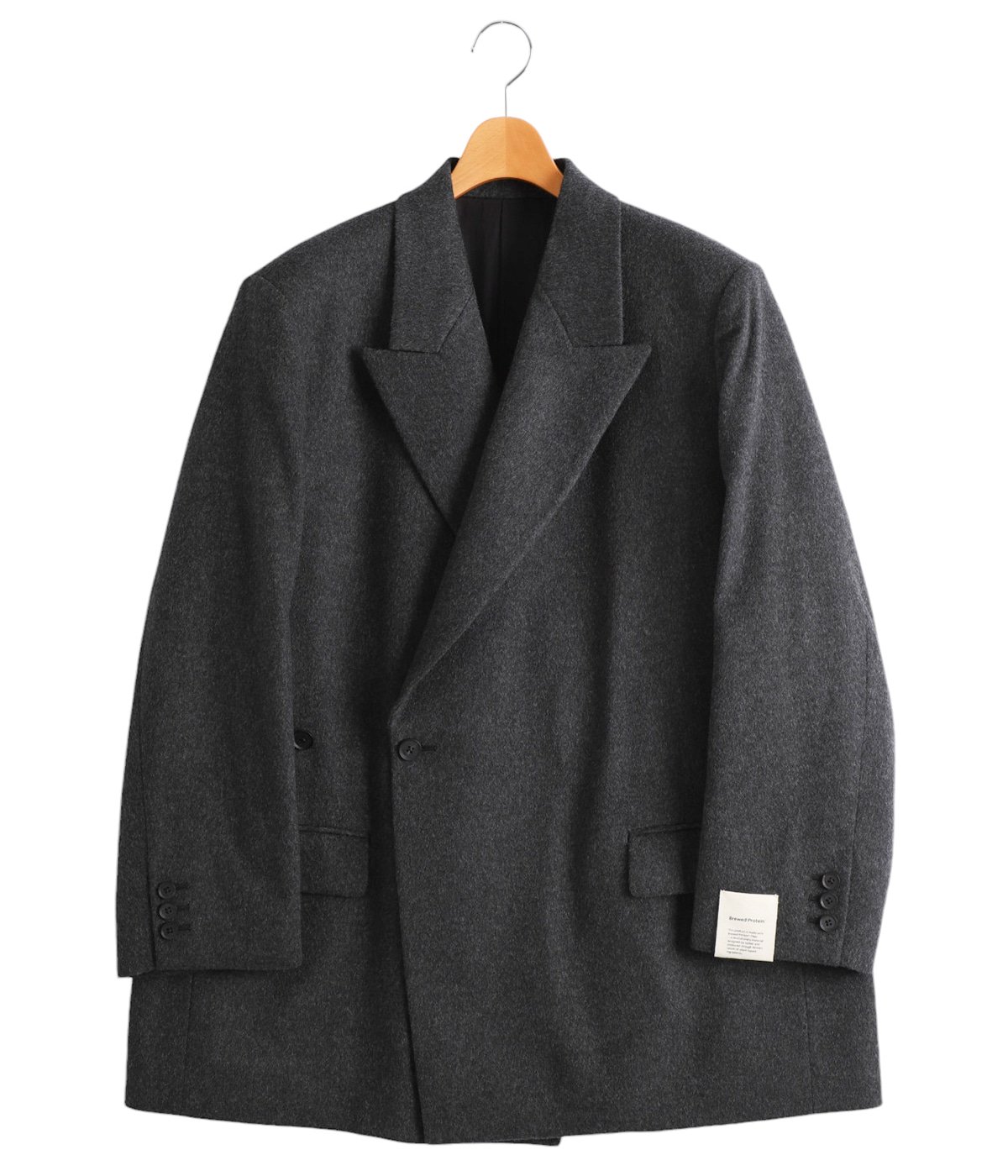 Brewed Protain Blend Wool DOUBLE BREASTED JACKET | YOKE(ヨーク) / アウター  スーツ・テーラードジャケット (メンズ)の通販 - ARKnets 公式通販