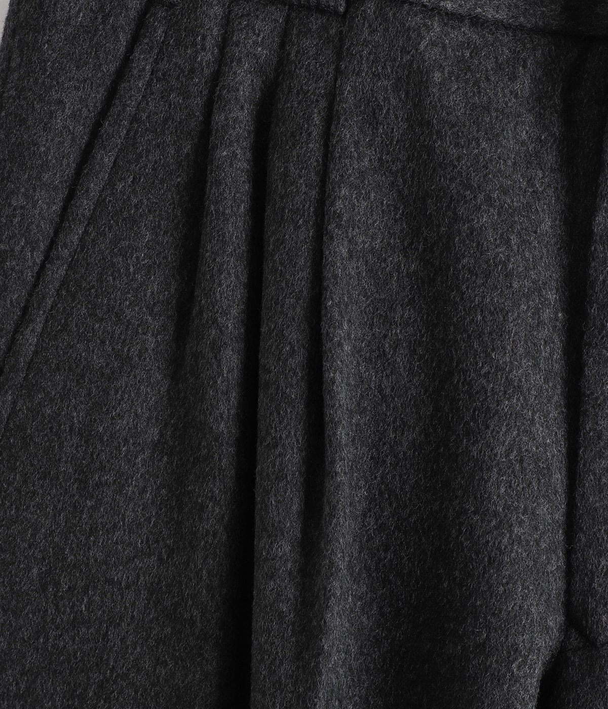 Brewed Protain Blend Wool 3PLEATED WIDE TROUSERS | YOKE
