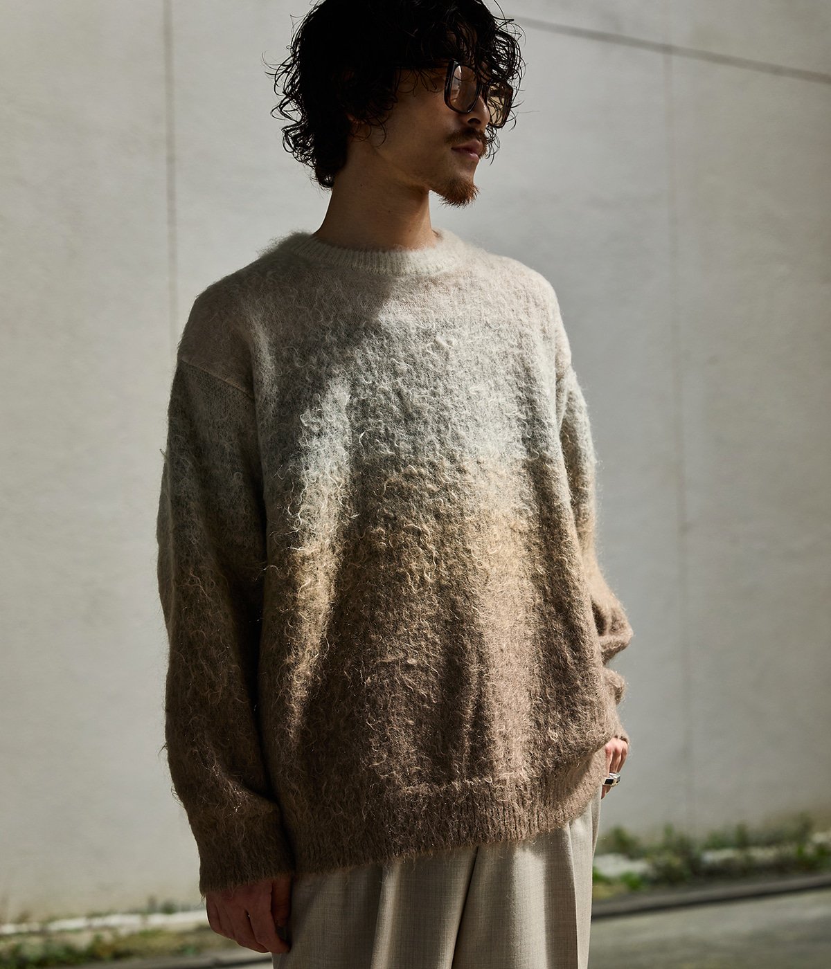 ONLY ARK】別注 GRADATION MOHAIR KNIT PULL OVER | YOKE(ヨーク) / トップス ニット・セーター  (メンズ)の通販 - ARKnets 公式通販