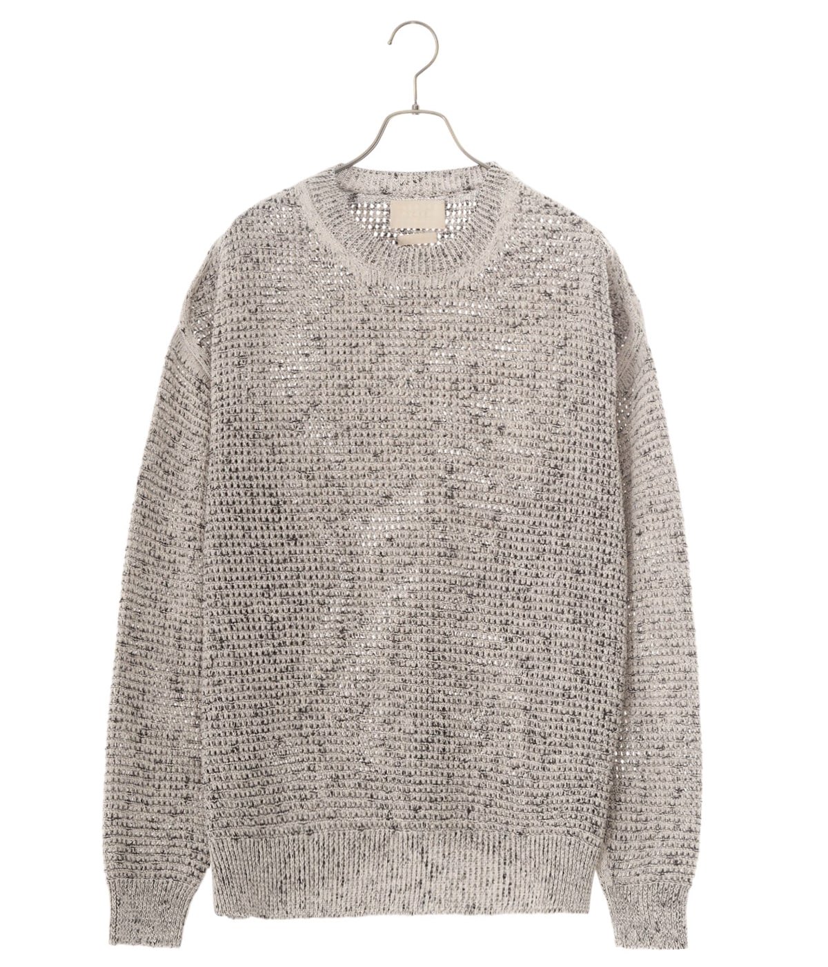 MESH KNITTED CREWNECK SWEATER | YOKE(ヨーク) / トップス スウェット 