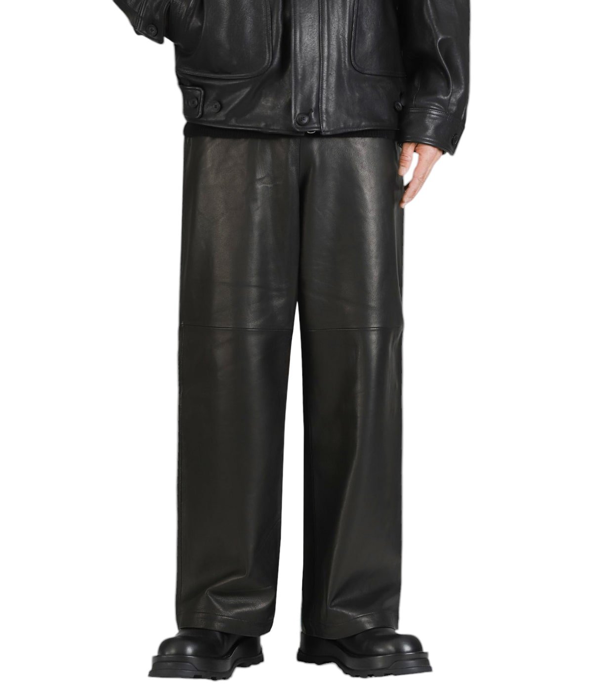 Sheep Leather Easy Pants | YOKE(ヨーク) / パンツ ボトムスその他