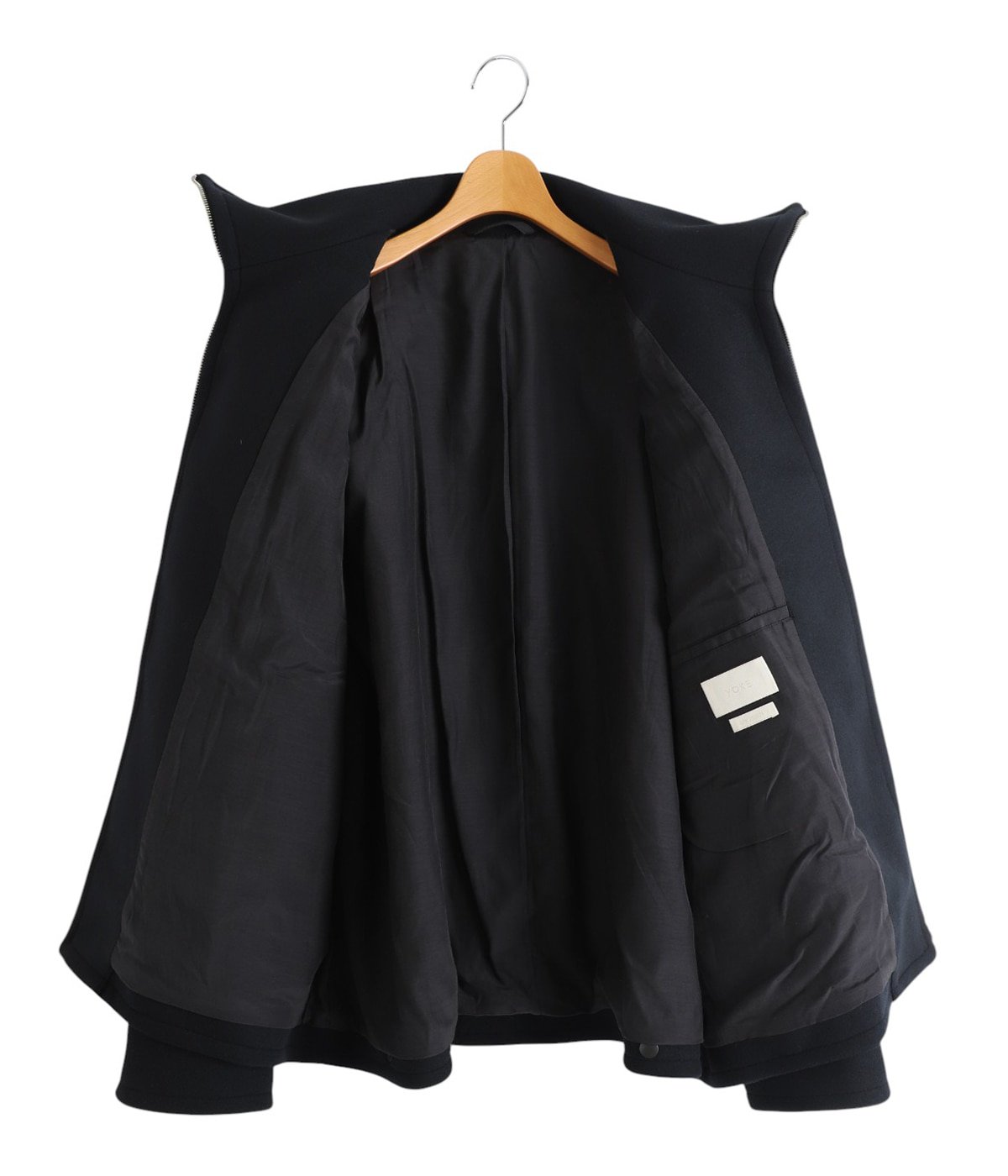 Melton Stand Collar Zip Blouson | YOKE(ヨーク) / アウター ブルゾン