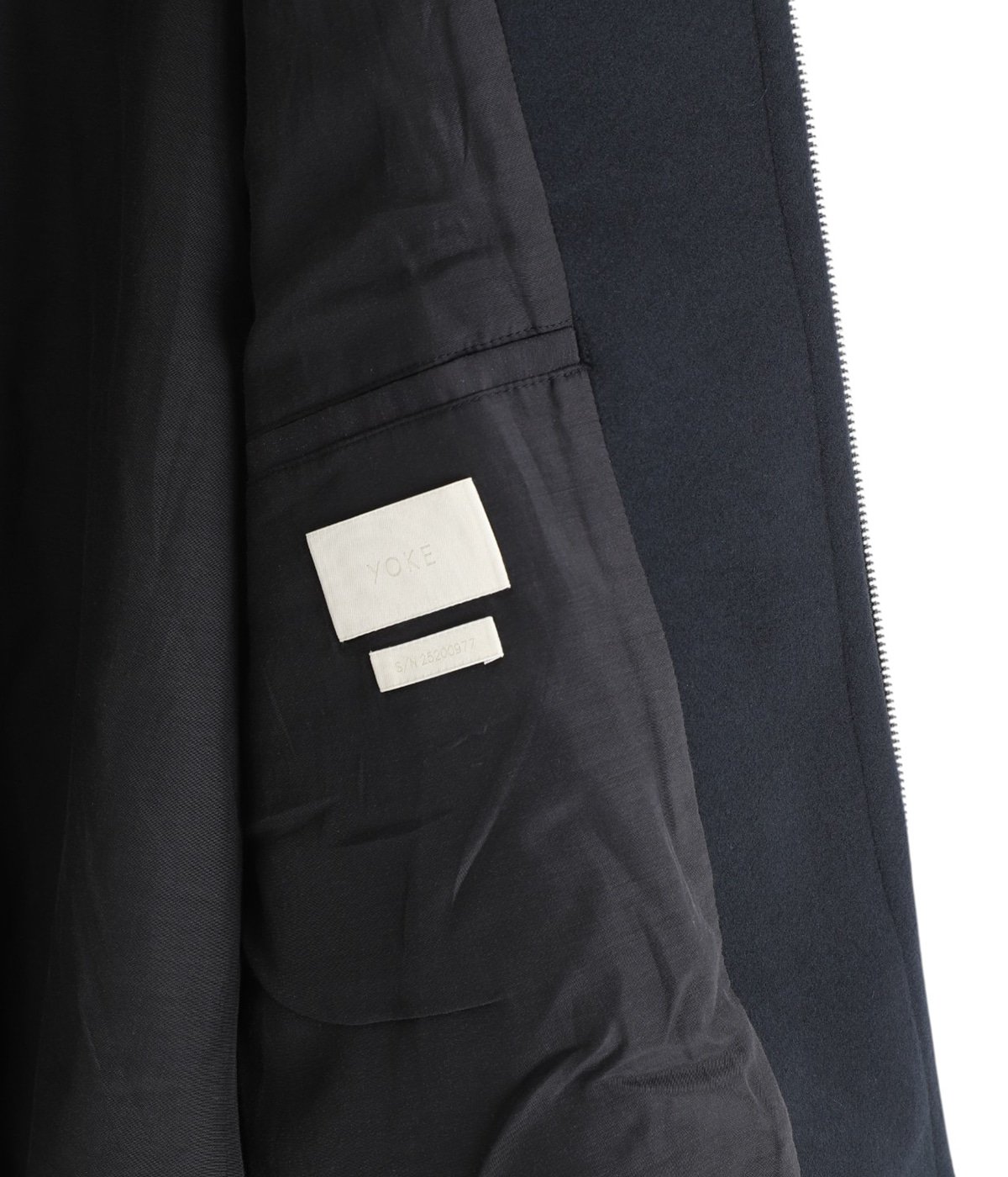 Melton Stand Collar Zip Blouson | YOKE(ヨーク) / アウター ブルゾン