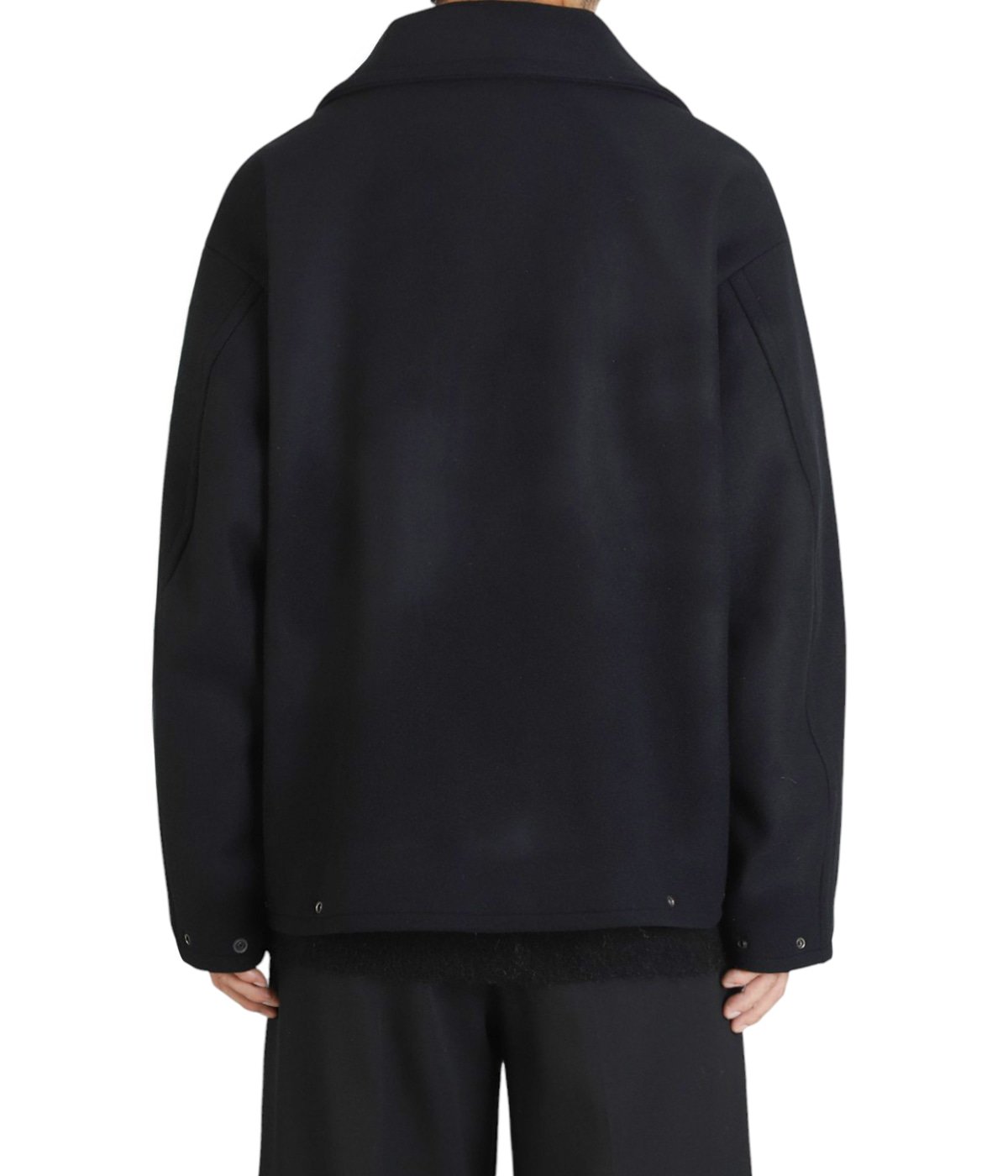 Melton Stand Collar Zip Blouson | YOKE(ヨーク) / アウター ブルゾン