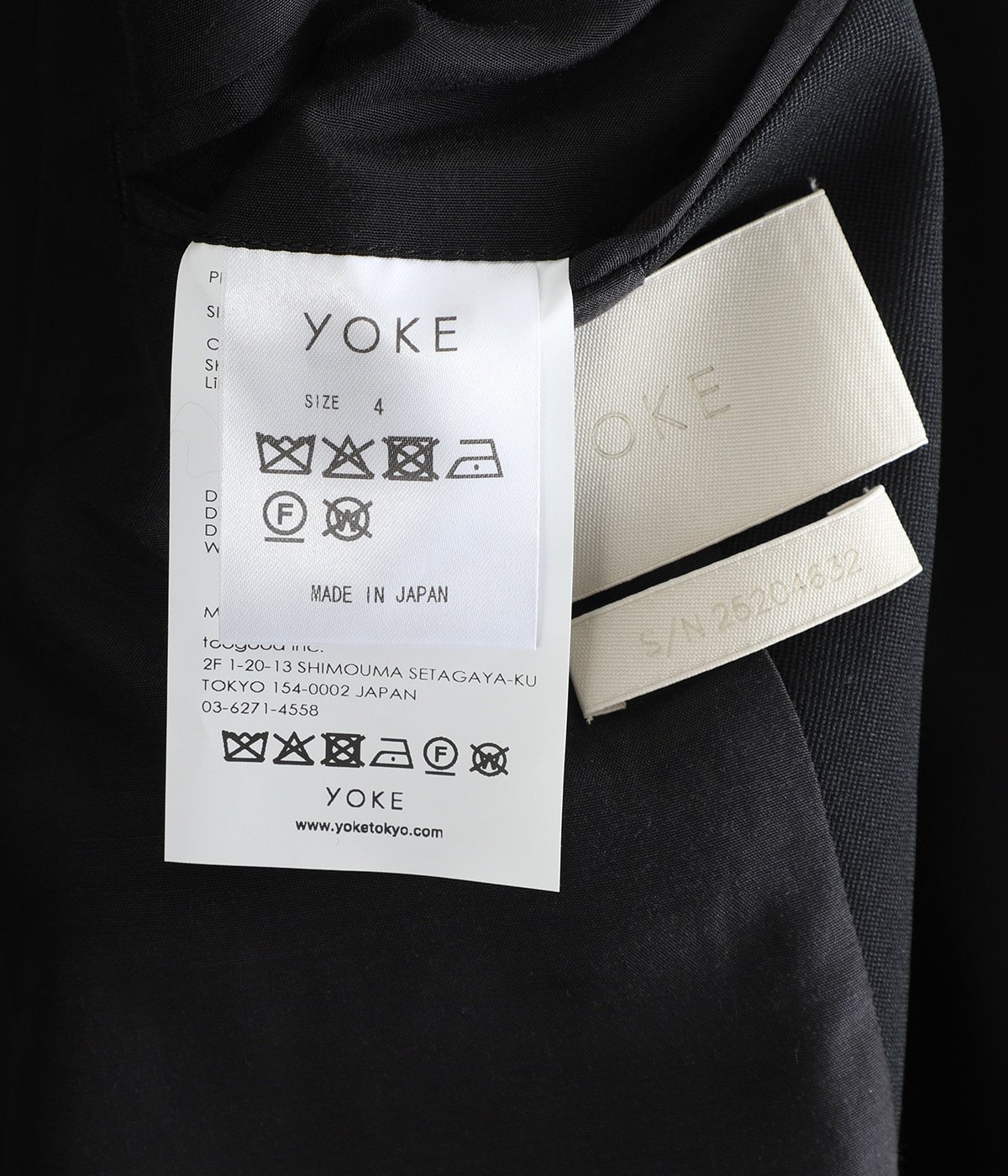 Double Breasted Jacket | YOKE(ヨーク) / アウター スーツ