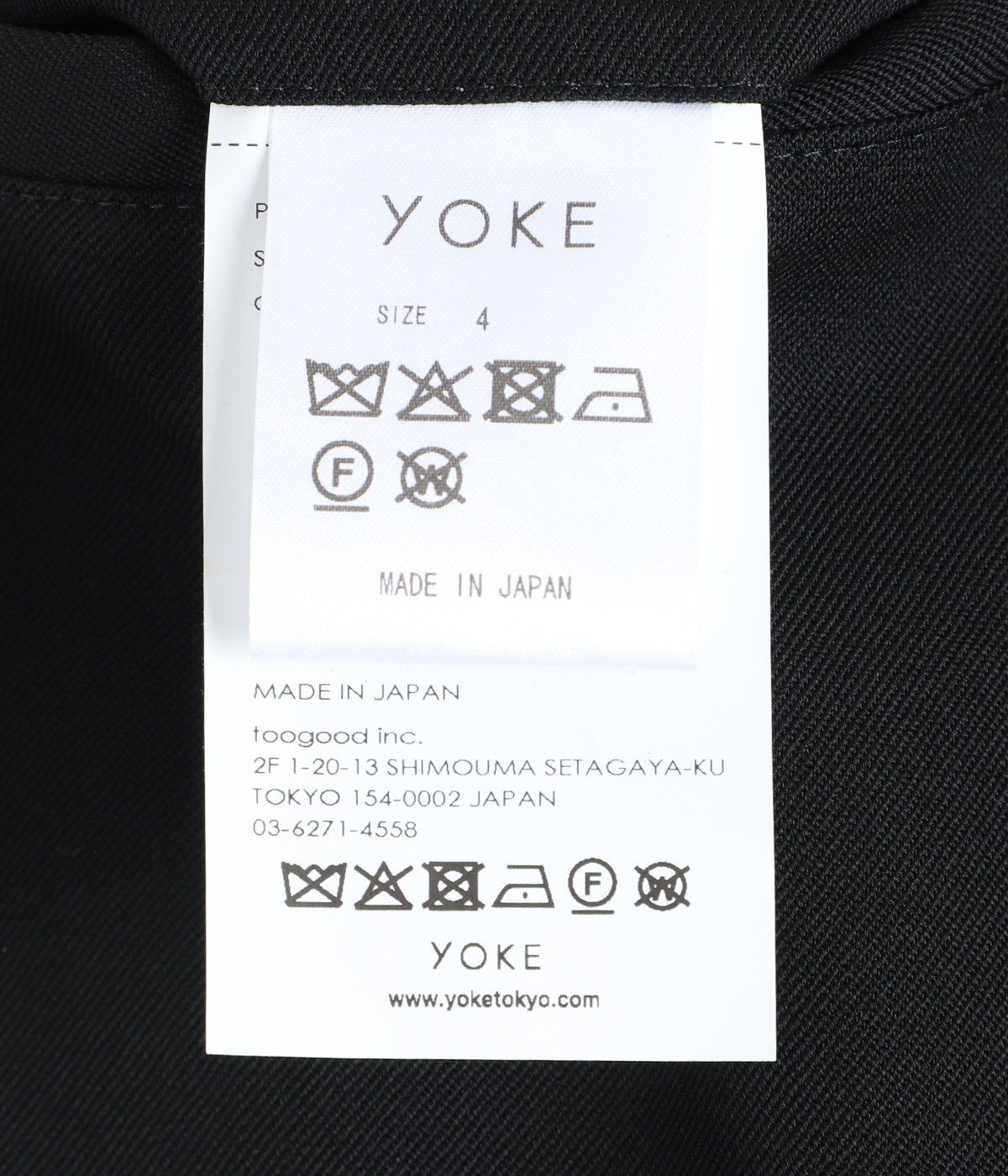 3pleated Wide-leg Trousers | YOKE(ヨーク) / パンツ スラックス