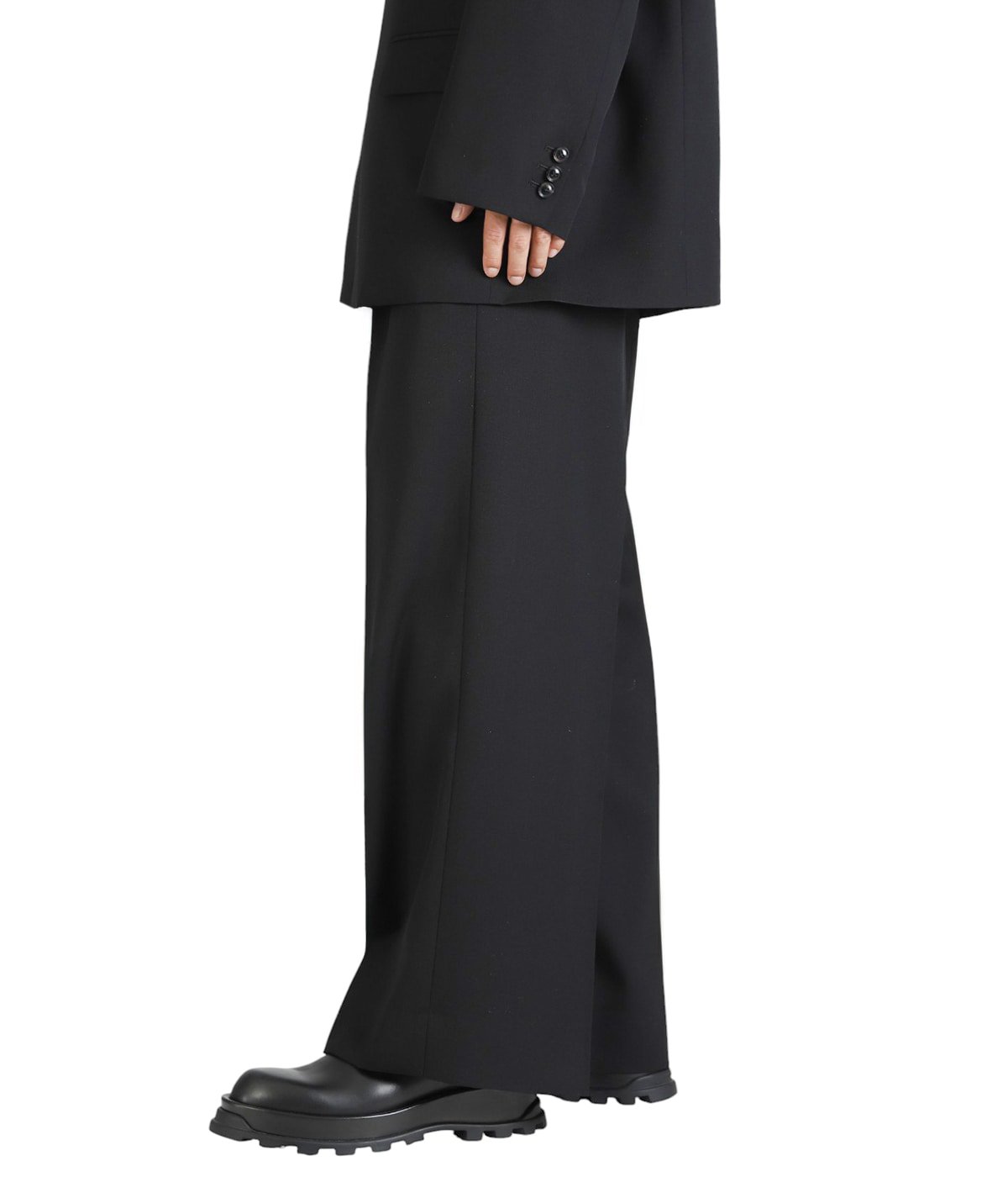 3pleated Wide-leg Trousers | YOKE(ヨーク) / パンツ スラックス
