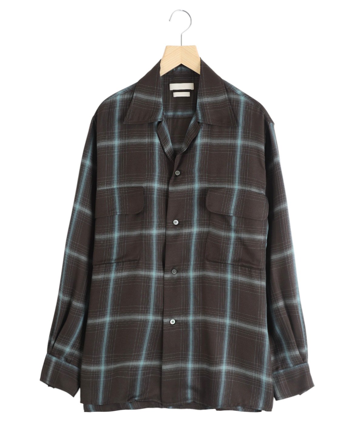 Ombre Plaid Wpocket Shirt | YOKE(ヨーク) / トップス 長袖