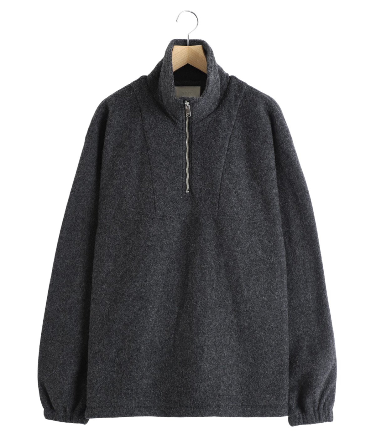 YOKE WOOL FREECE HALF ZIP PULLOVER サイズ2 Wool Fleece Half Zip