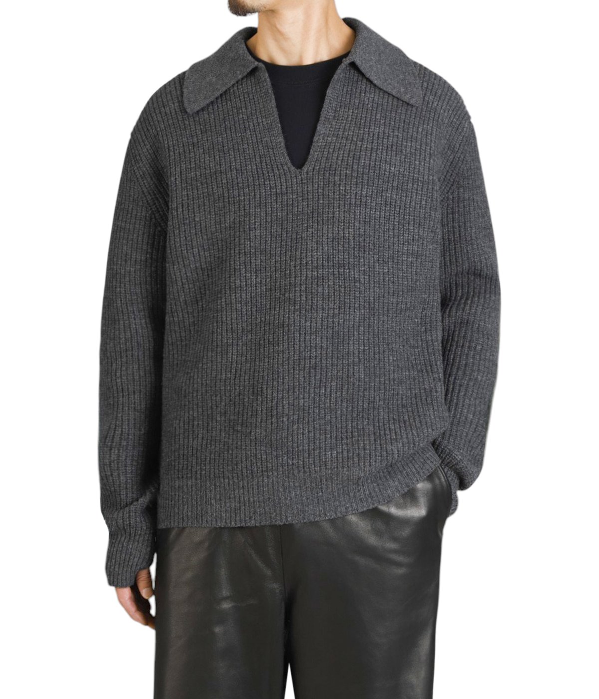 Rib Skipper Sweater | YOKE(ヨーク) / トップス ニット・セーター