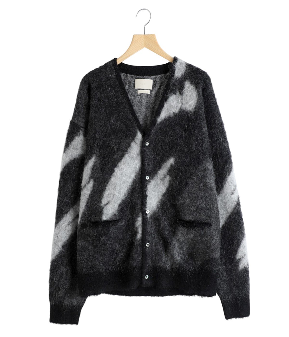 Kid Mohair Jacqurad Cardigan | YOKE(ヨーク) / トップス