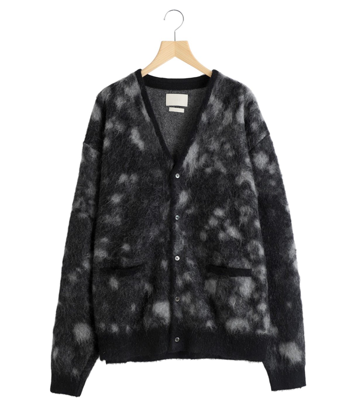 yoke loosed mohair cardigan カーディガン　size3 YOKE 3COLOR JACQUARD MOHAIR CARDIGAN [BROWN] - Fresh Service