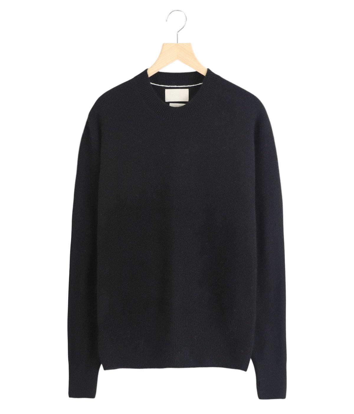 トップス YOKE IREGULAR KNITTED CREWNECK SWEATER YOKE / ROUNDUM RIB CREWNECK SWEATER – carol ONLINE STORE