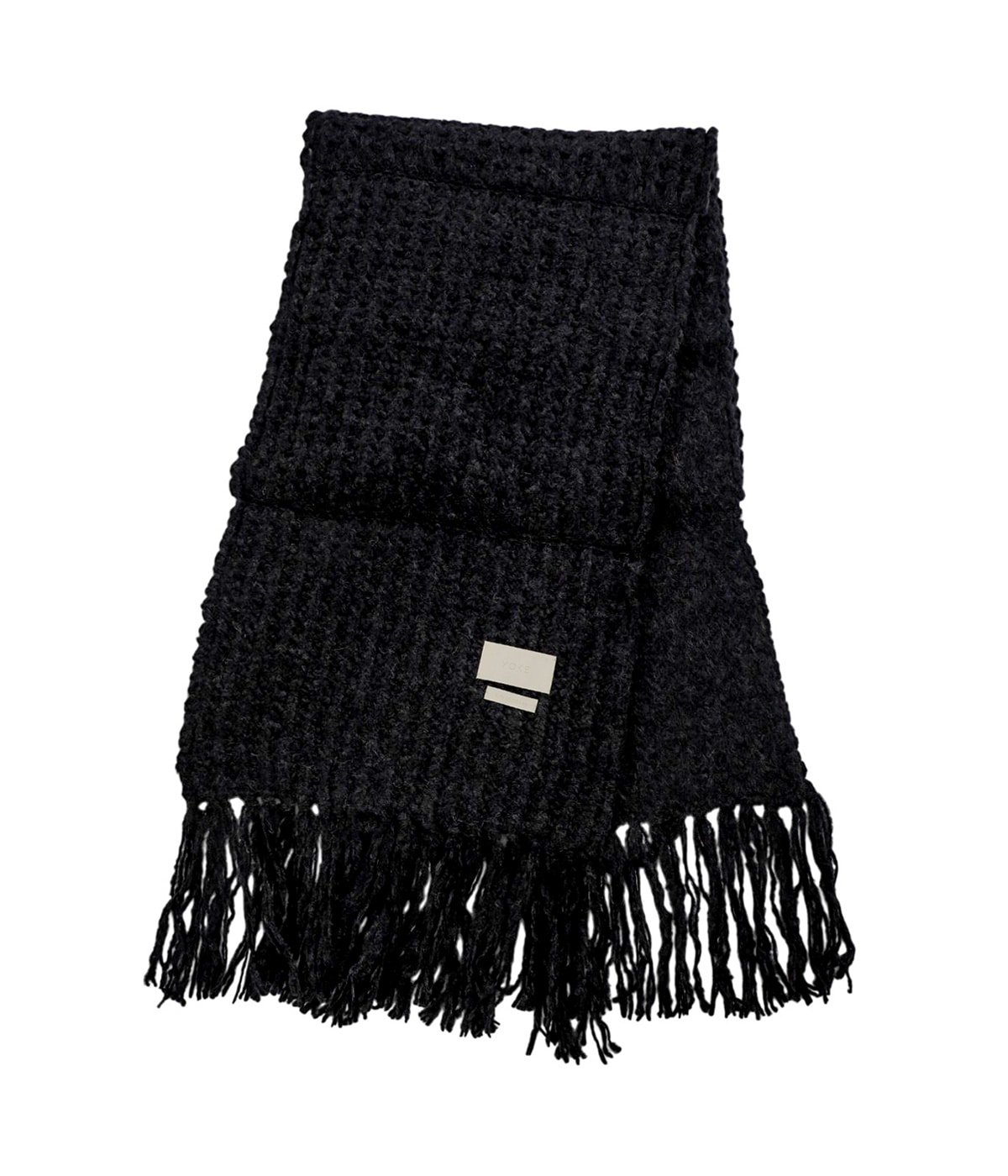 yoke ヨーク マフラー 新品未使用未開封 Baby Alpaca Big Waffle Long Stole | YOKE(ヨーク) / ファッション