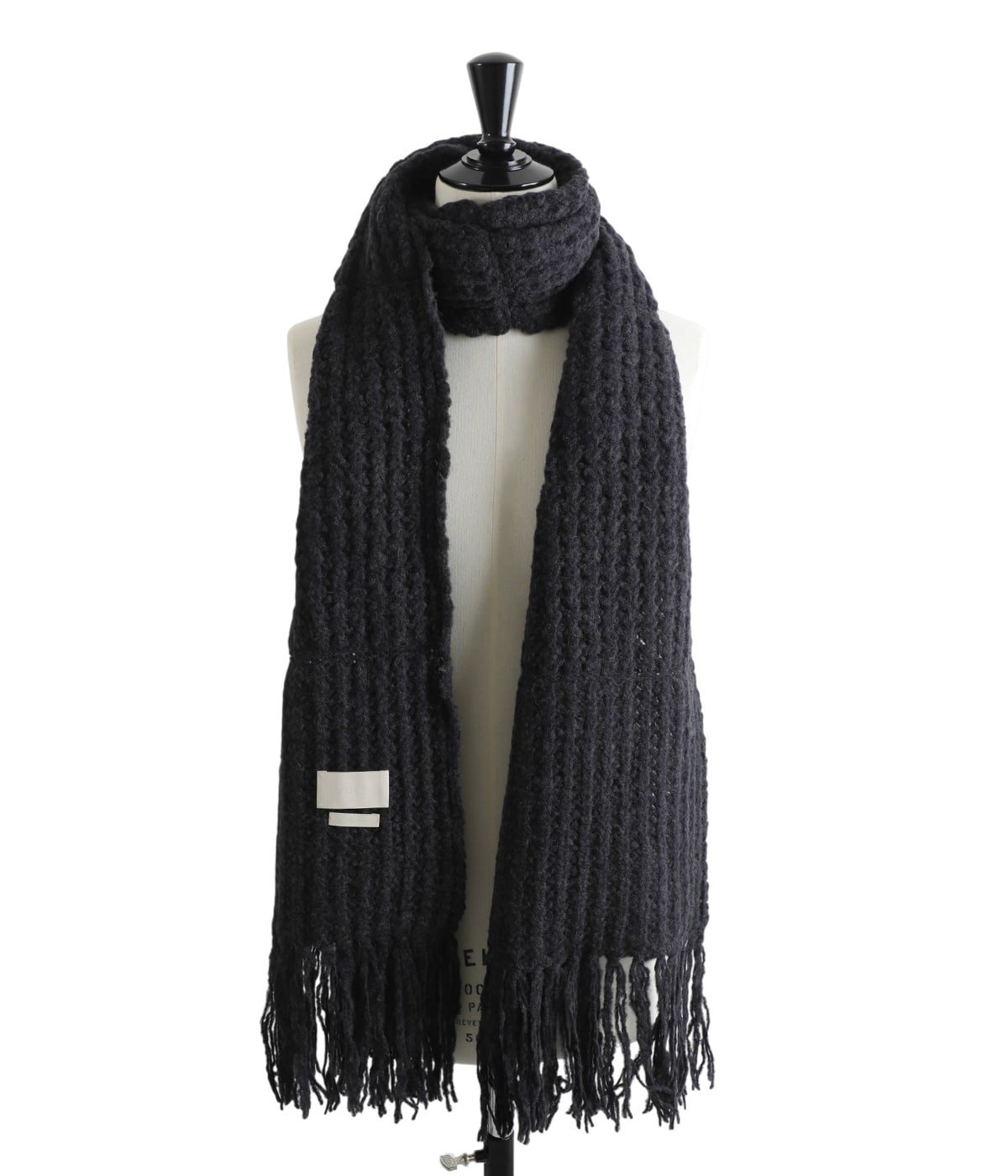 Baby Alpaca Big Waffle Long Stole | YOKE(ヨーク) / ファッション