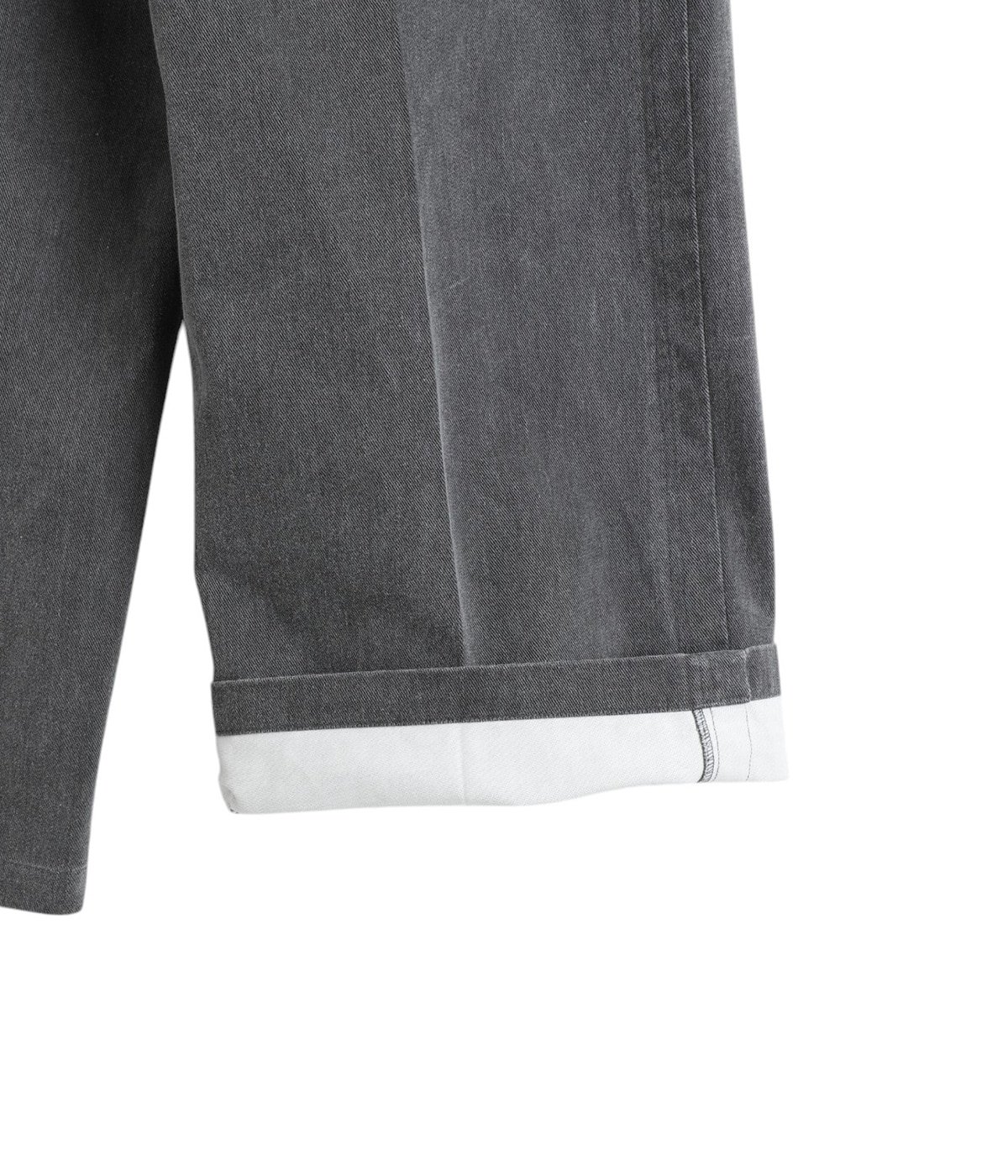 COTTON 1TUCK WIDE-LEG BAKER PANTS | YOKE(ヨーク) / パンツ