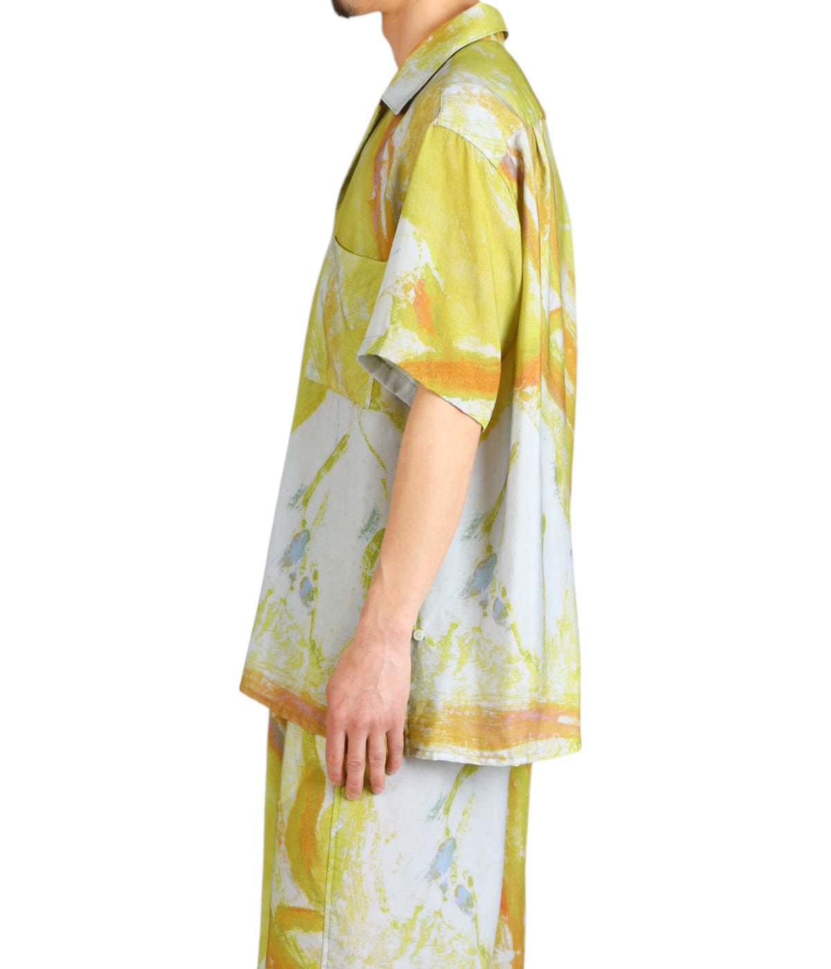 FLOWER PRINTED OPEN COLLAR SHIRT | YOKE(ヨーク) / トップス