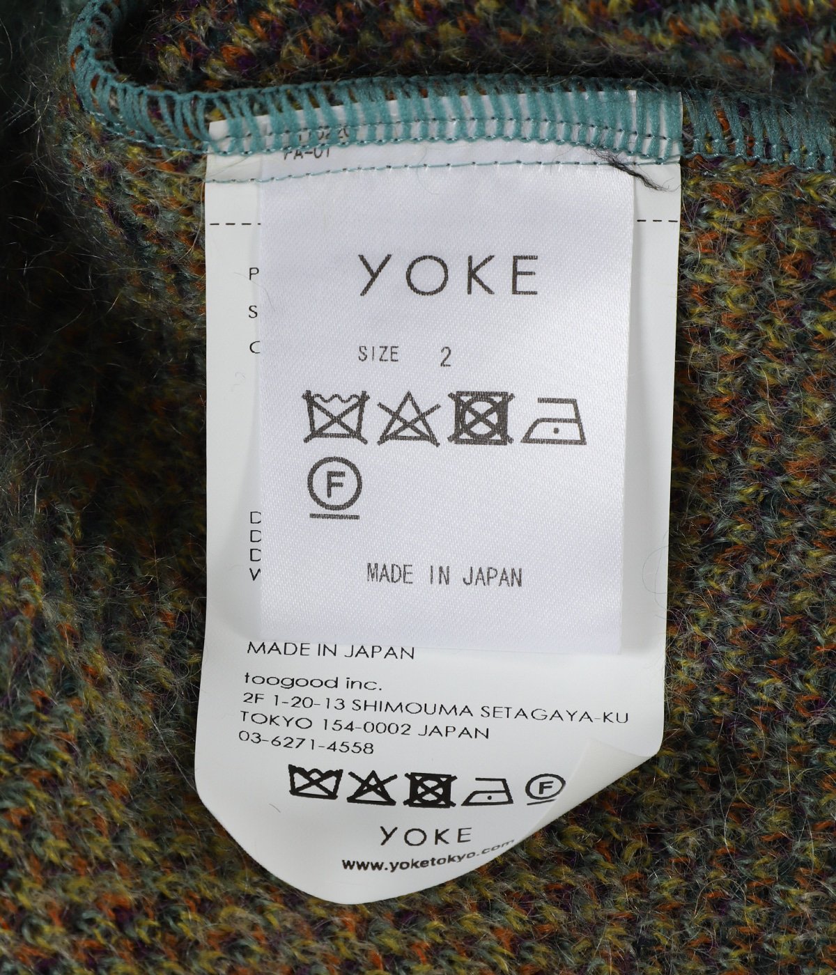 TREE JAQUARD MOHAIR SWEATER | YOKE(ヨーク) / トップス ニット TREE JAQUARD MOHAIR SWEATER | YOKE(ヨーク) / トップス ニット