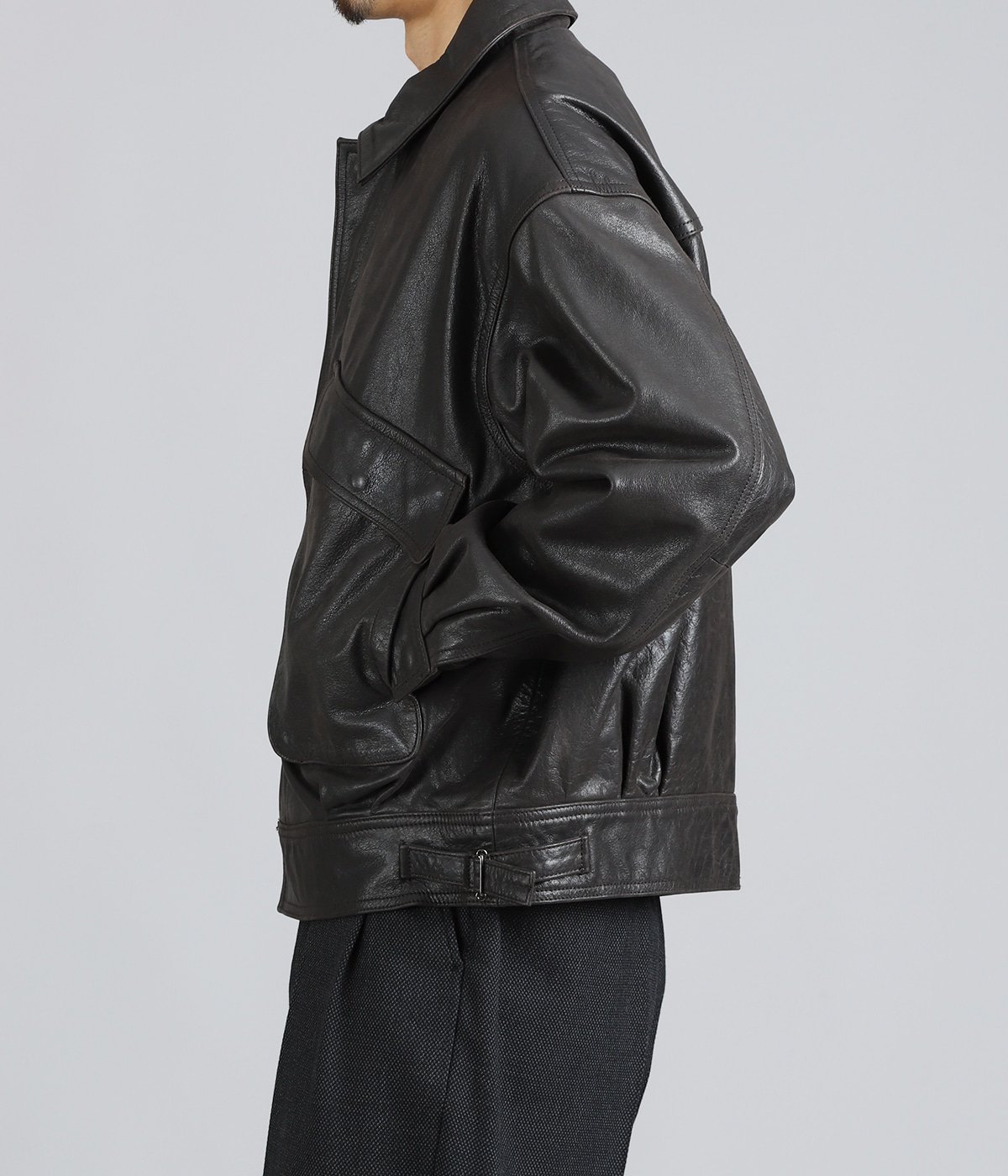 model(175cm / 60kg)B85 W75 H92 着用サイズ：2