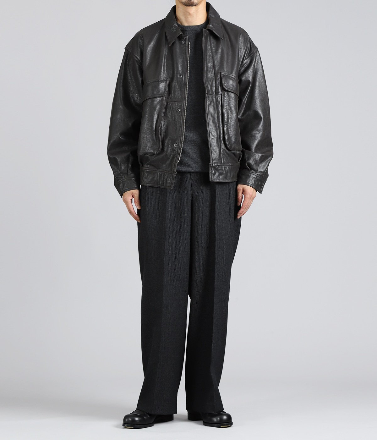 model(175cm / 60kg)B85 W75 H92 着用サイズ：2