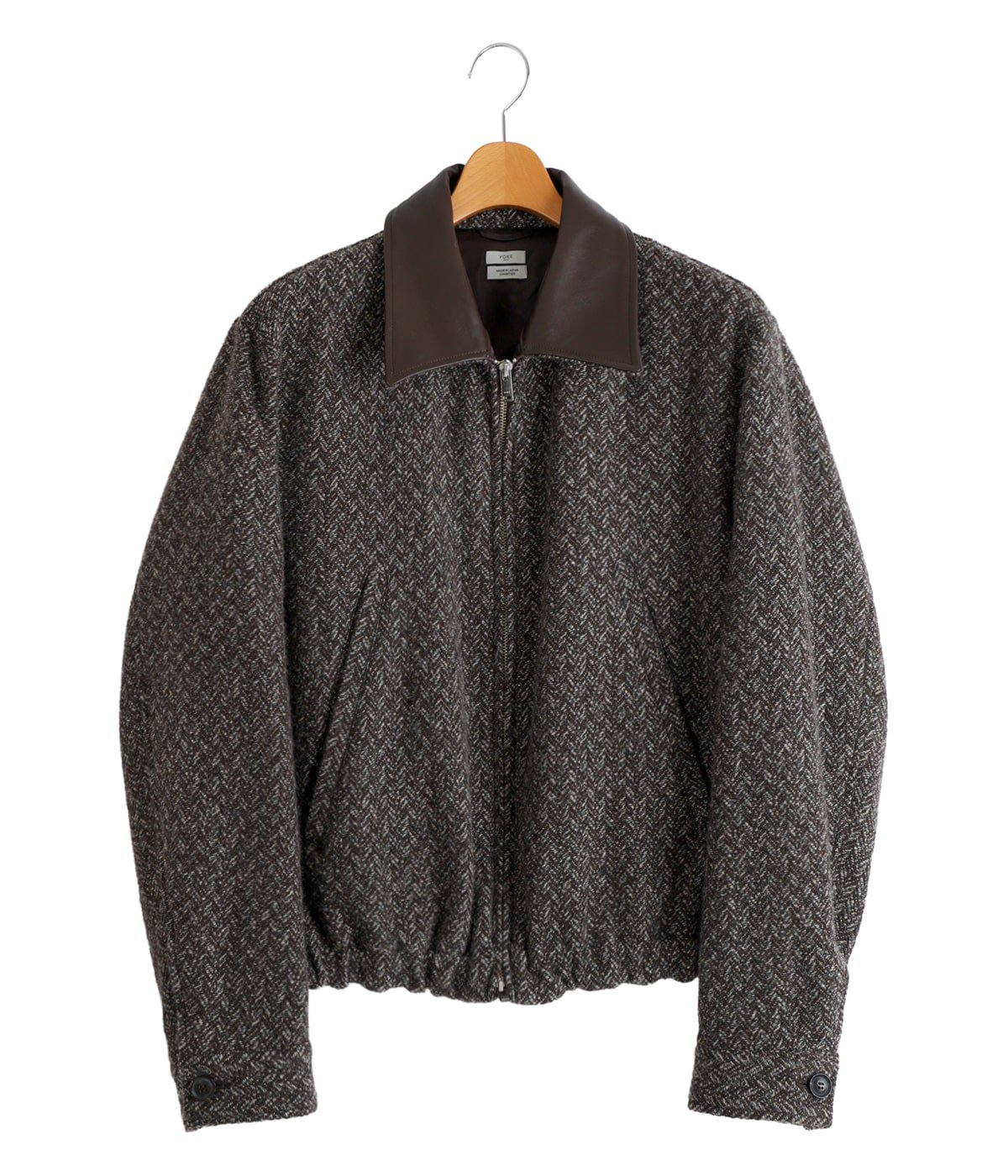 Herringborn Tweed Zip Blouson | YOKE(ヨーク) / アウター ブルゾン