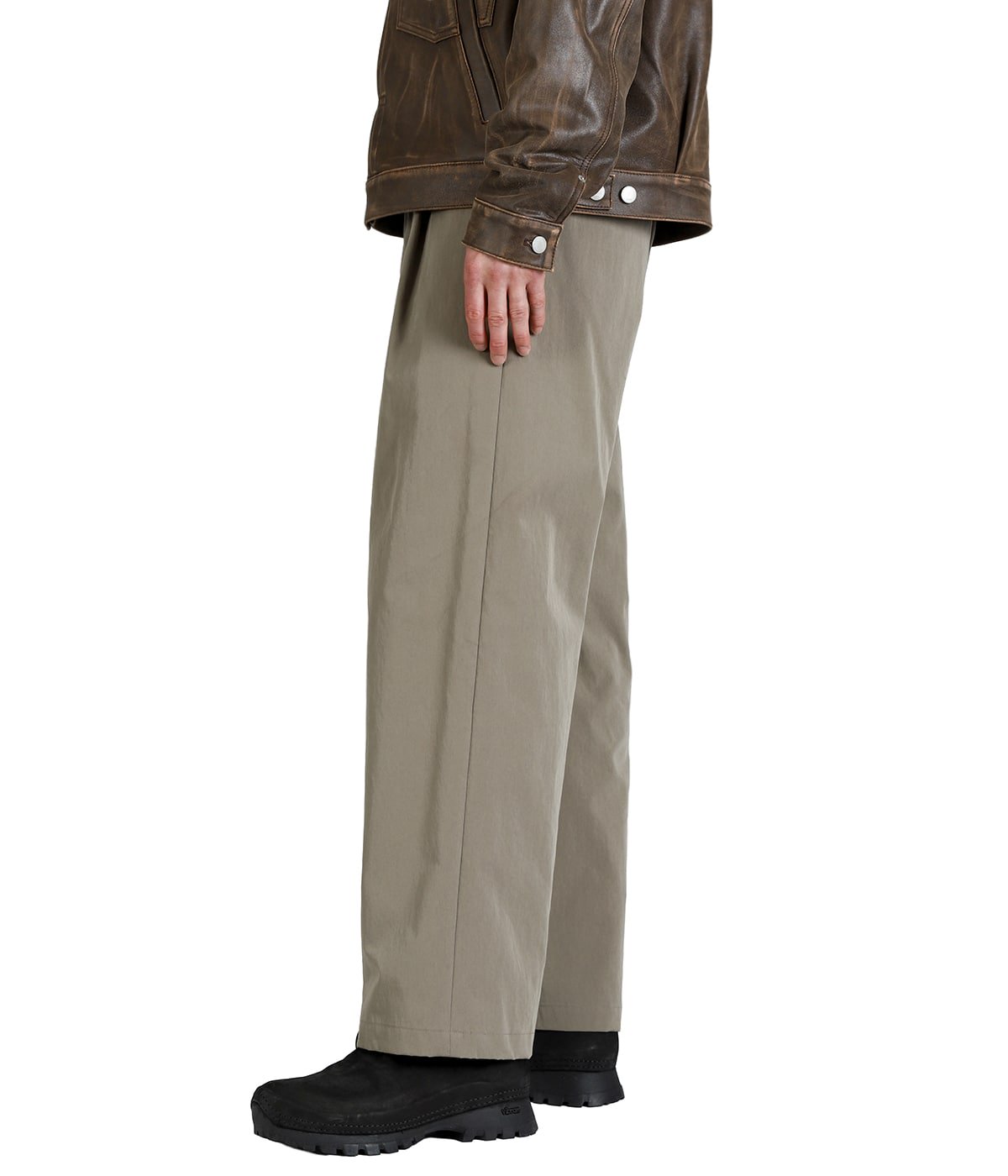 1pleated Wide Tapered Trousers | YOKE(ヨーク) / パンツ スラックス