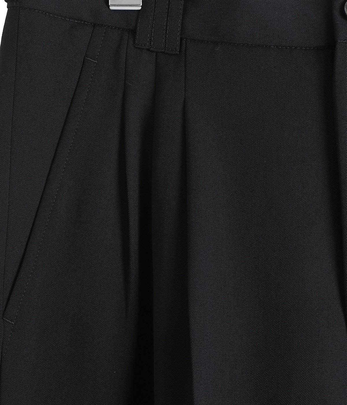 3pleated Wide-leg Trousers | YOKE(ヨーク) / パンツ スラックス