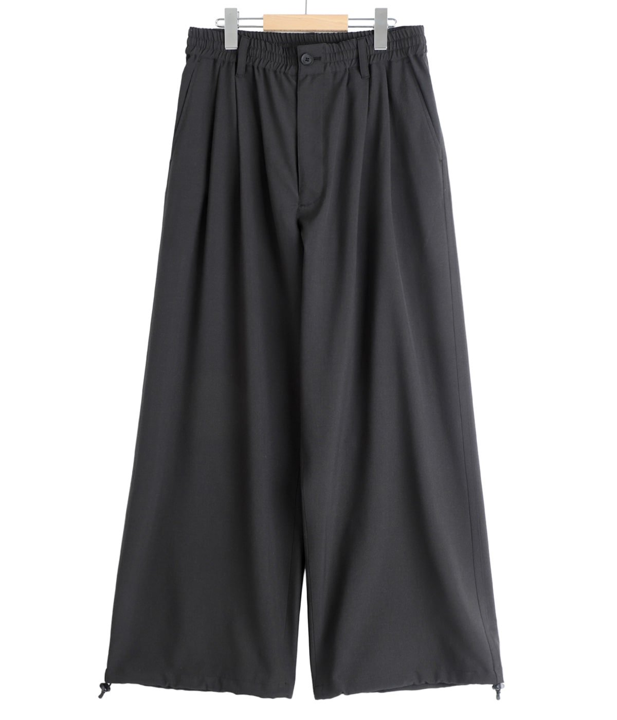 Wool Washer Tropical 2pleated Easy Trousers | YOKE(ヨーク