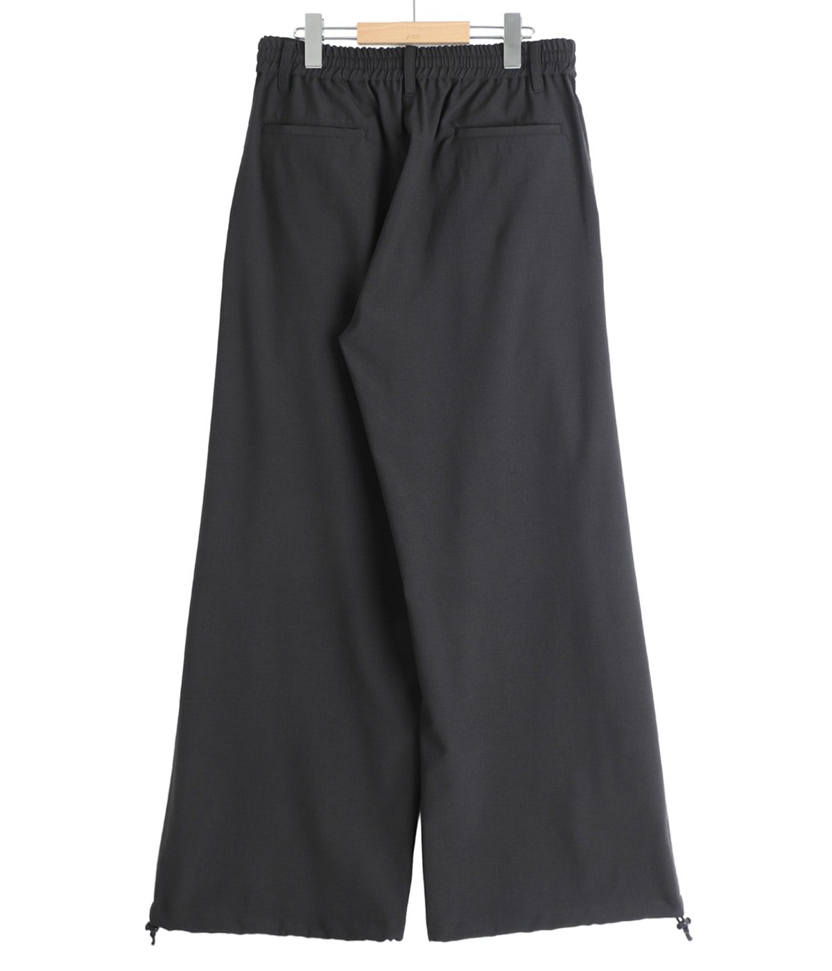 Wool Washer Tropical 2pleated Easy Trousers | YOKE(ヨーク