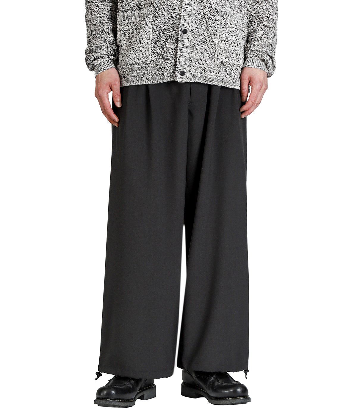 Wool Washer Tropical 2pleated Easy Trousers | YOKE(ヨーク