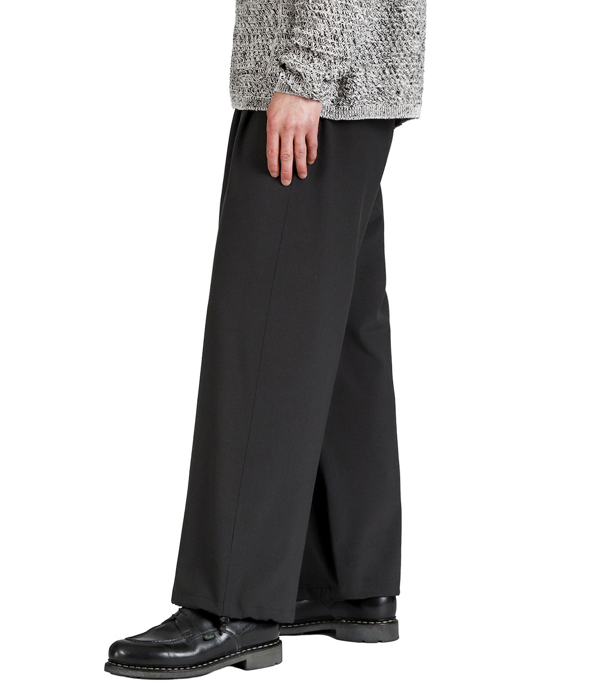 Wool Washer Tropical 2pleated Easy Trousers | YOKE(ヨーク