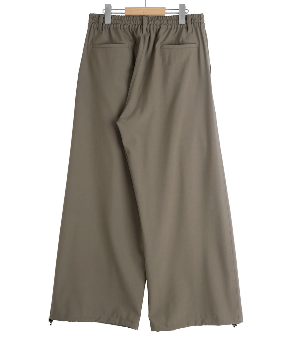Wool Washer Tropical 2pleated Easy Trousers | YOKE(ヨーク