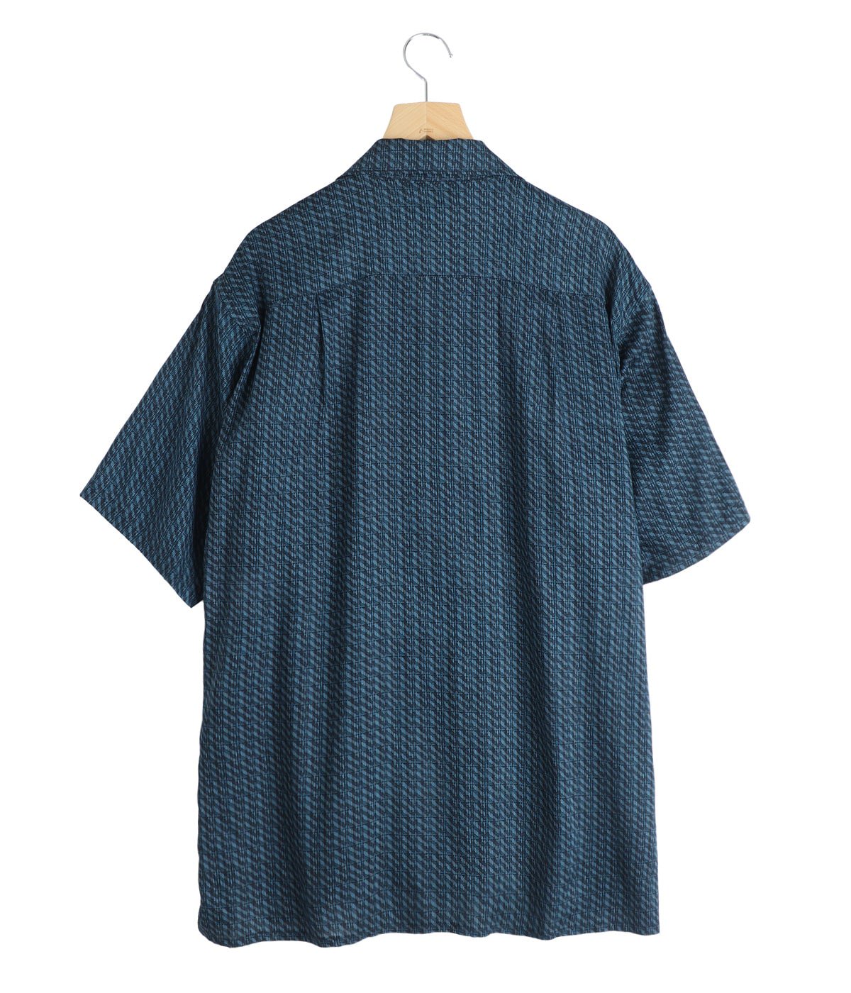 Vintage Pattern Printed Open Collar Shirt | YOKE(ヨーク