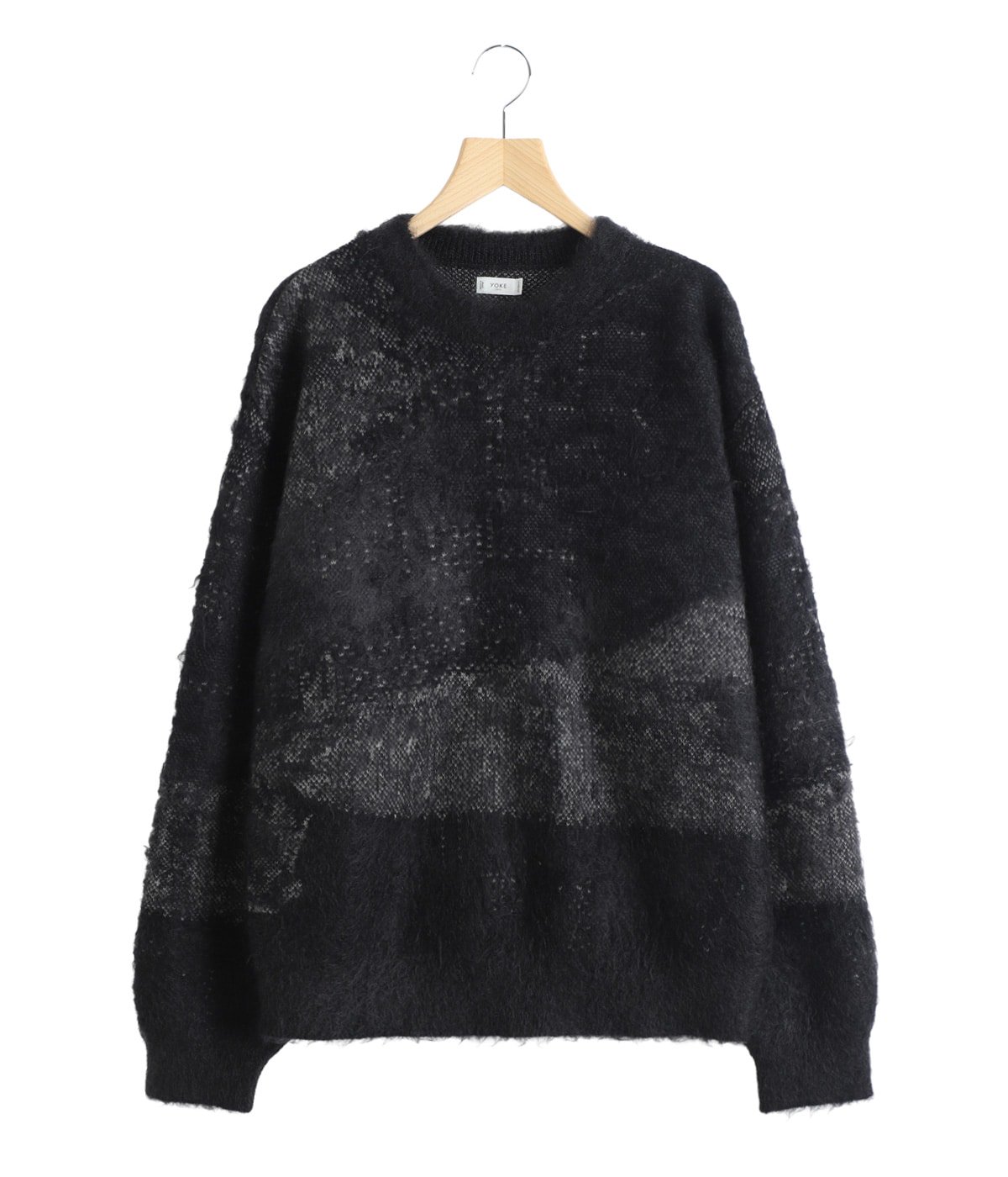 Abstract Jaquard Mohair Sweater | YOKE(ヨーク) / トップス ニット