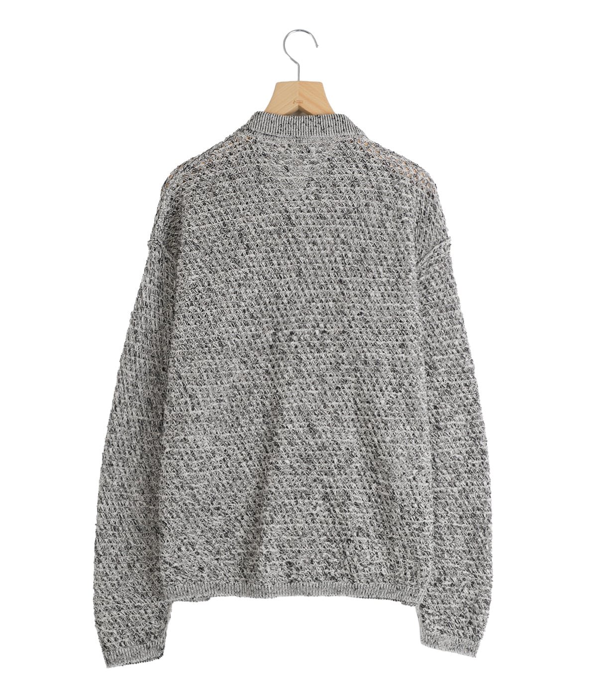 Mesh Knit Shirt Cardigan | YOKE(ヨーク) / トップス ニット
