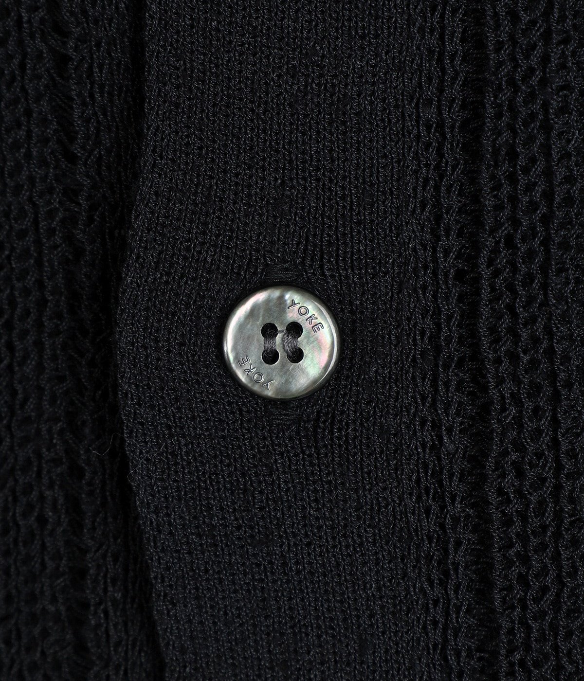 Rib Knit Sheer Shirt | YOKE(ヨーク) / トップス 半袖シャツ ニット