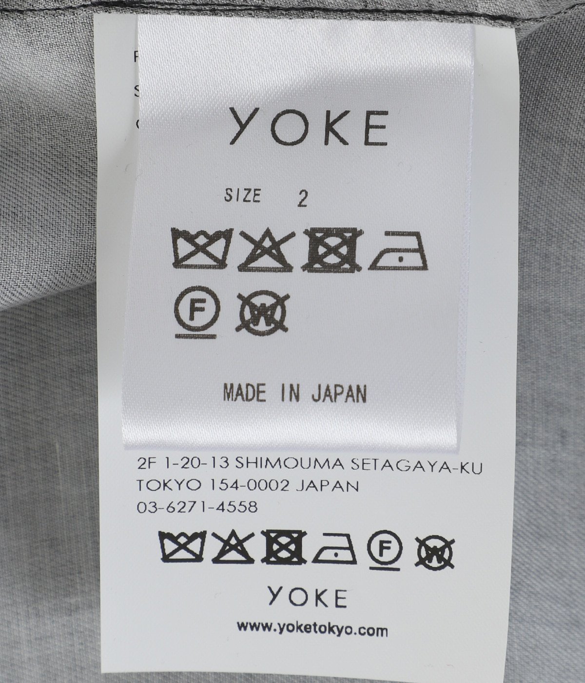 Printed Tencell Open Collar Shirt | YOKE(ヨーク) / トップス 半袖