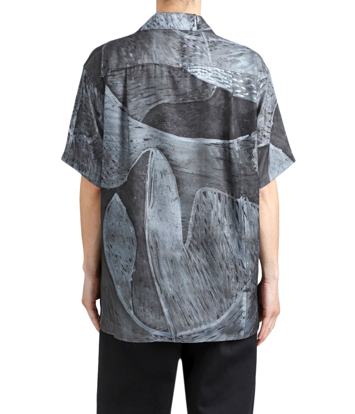 Printed Tencell Open Collar Shirt | YOKE(ヨーク) / トップス 半袖