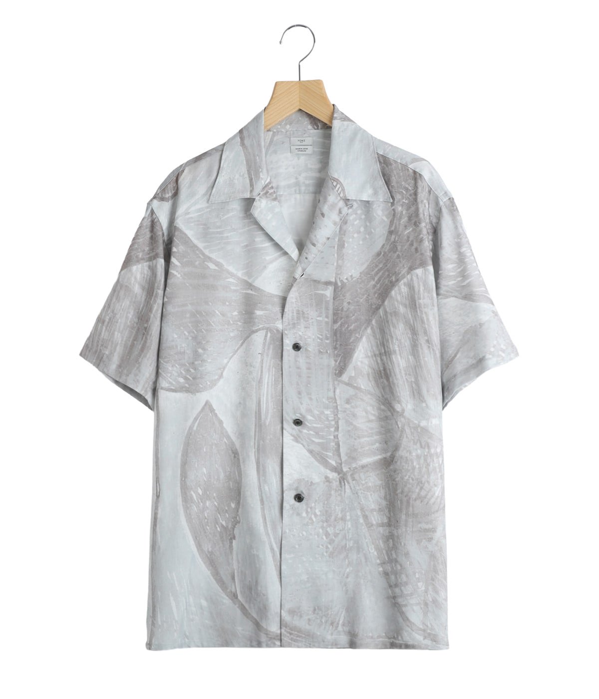 Printed Tencell Open Collar Shirt | YOKE(ヨーク) / トップス 半袖