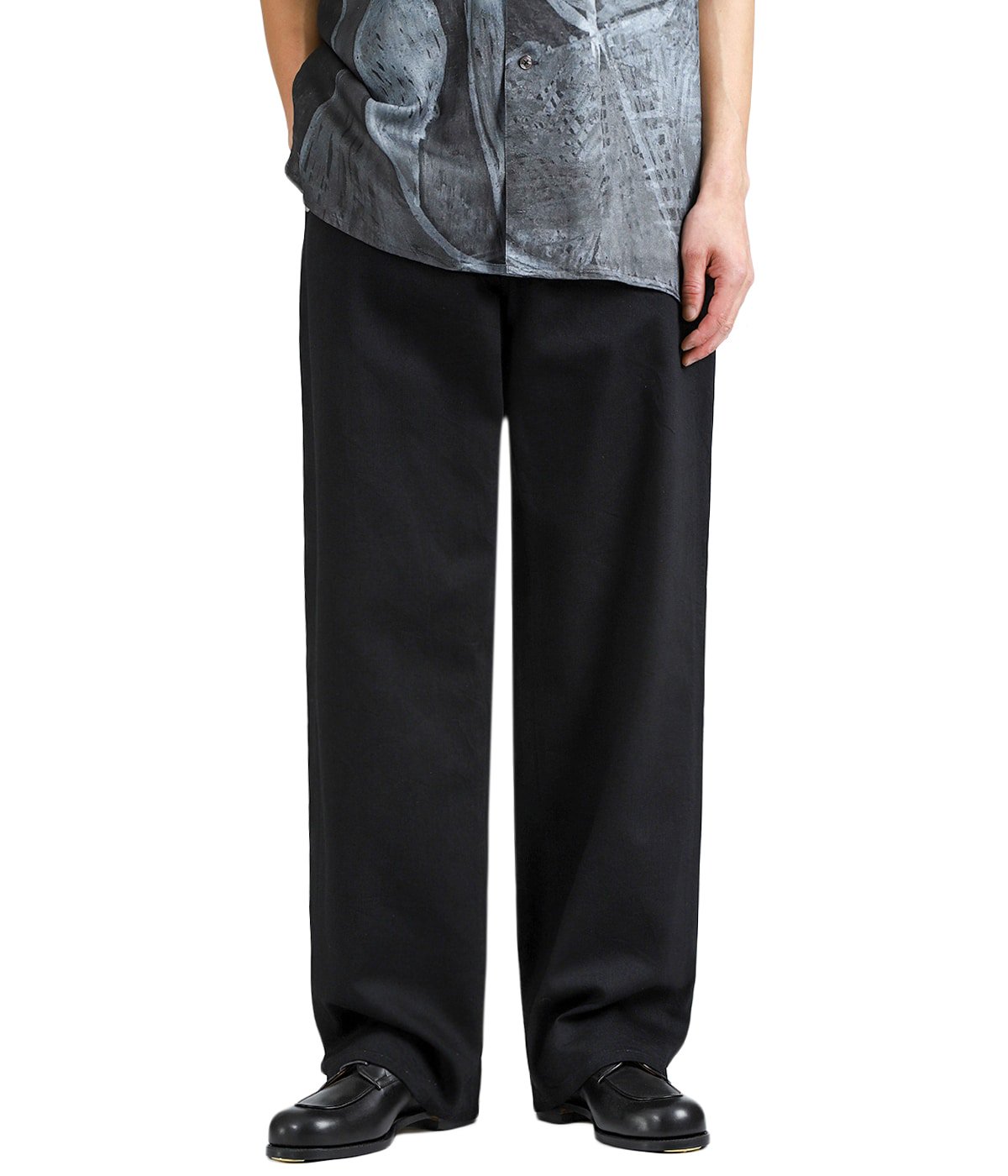 パンツ epa wide straight jeans\