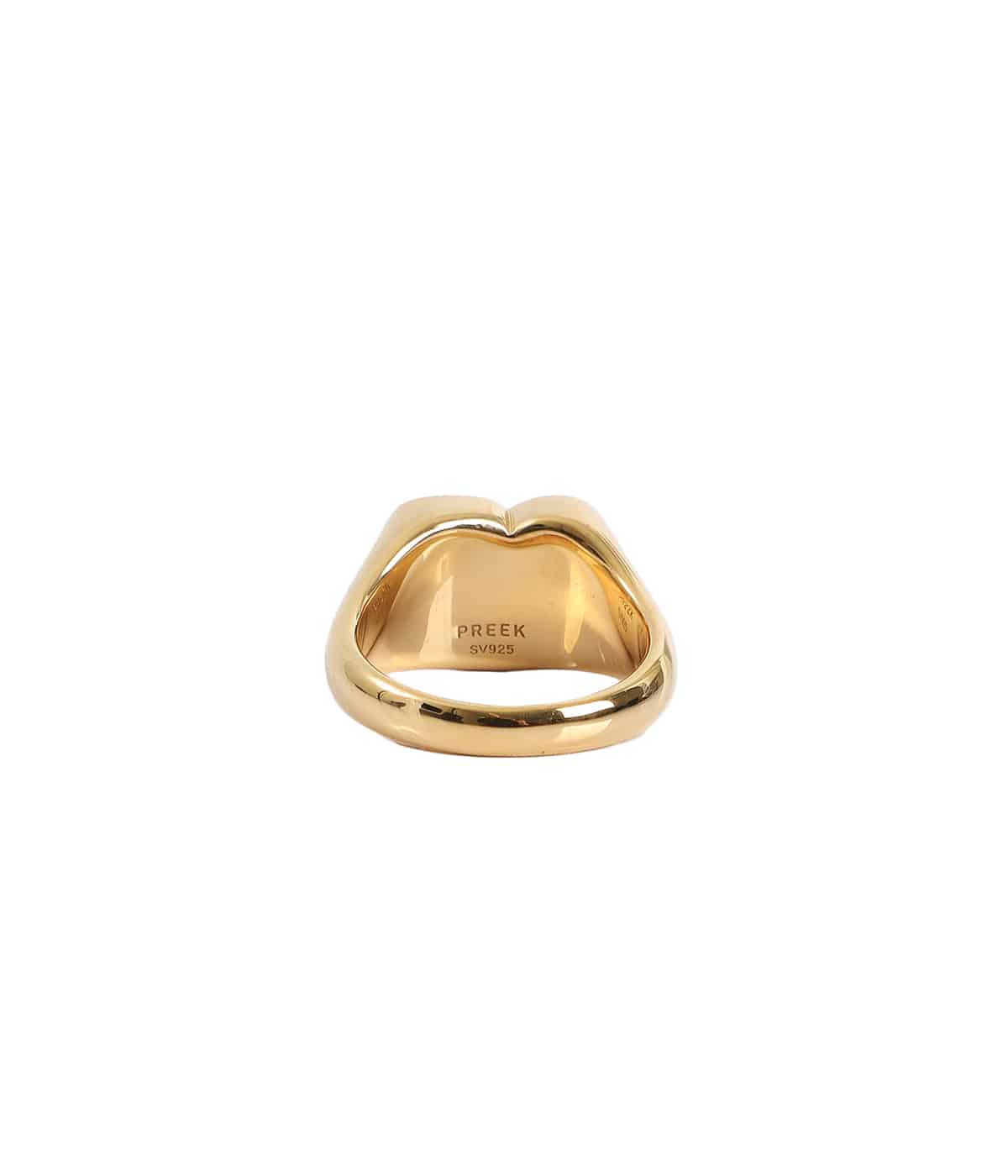 レディース】ROUGH HEART PIETERSITE STONE RING GLD | PREEK