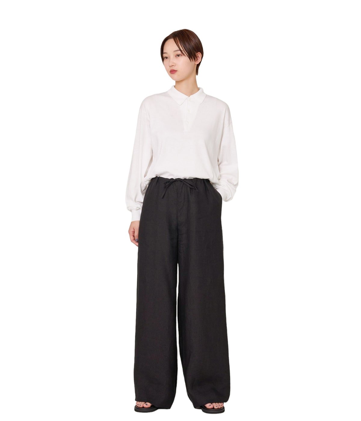 COMOLI コモリ パンツ（その他） アイボリー 0518124S0002 COMOLI 2024 Autumn & Winter Collection . 2024.10.5 sat New
