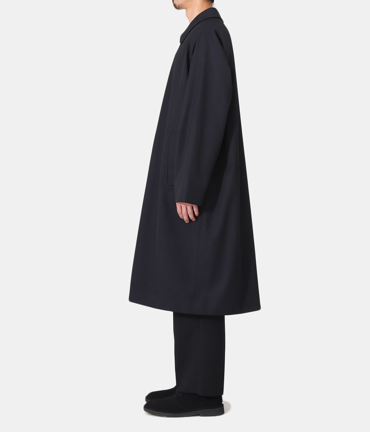 新品 blurhms ROOTSTOCK Balmacaan Coat www.krzysztofbialy.com