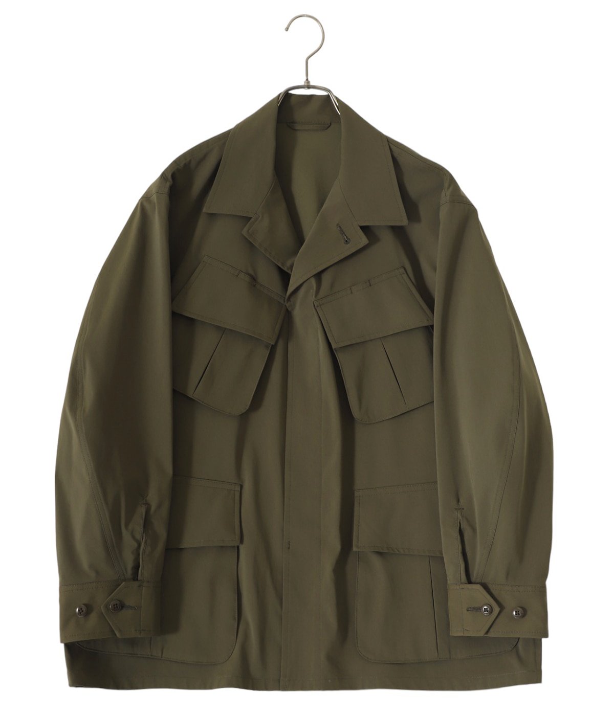 Pe/Ny Combat Tropical Jacket | blurhmsROOTSTOCK(ブラームスルーツ