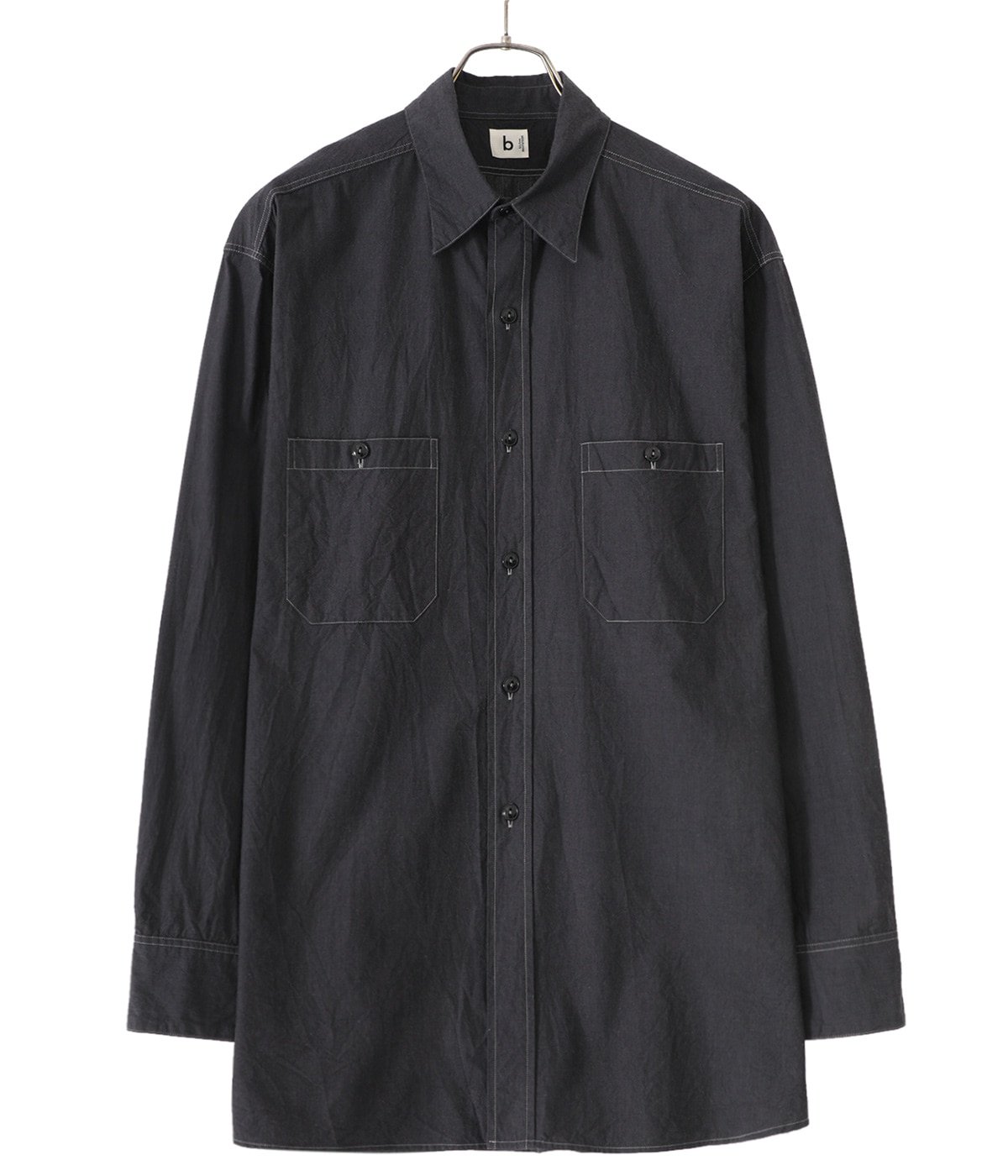 Selvage Chambray USN Shirt | blurhmsROOTSTOCK(ブラームス